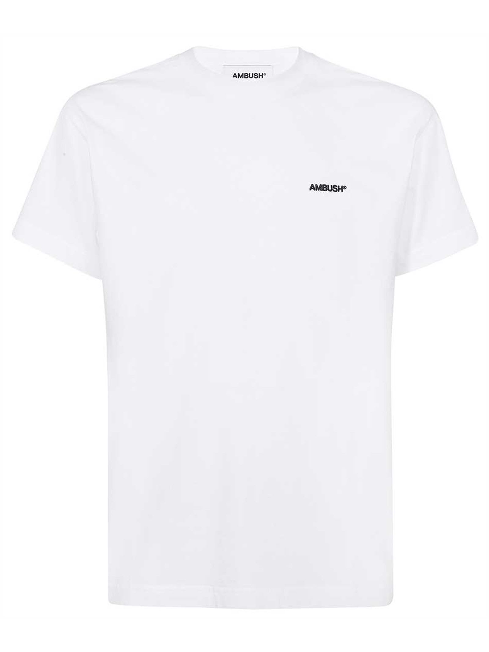 Ambush White Cotton T-Shirt Set (Set Of Three)