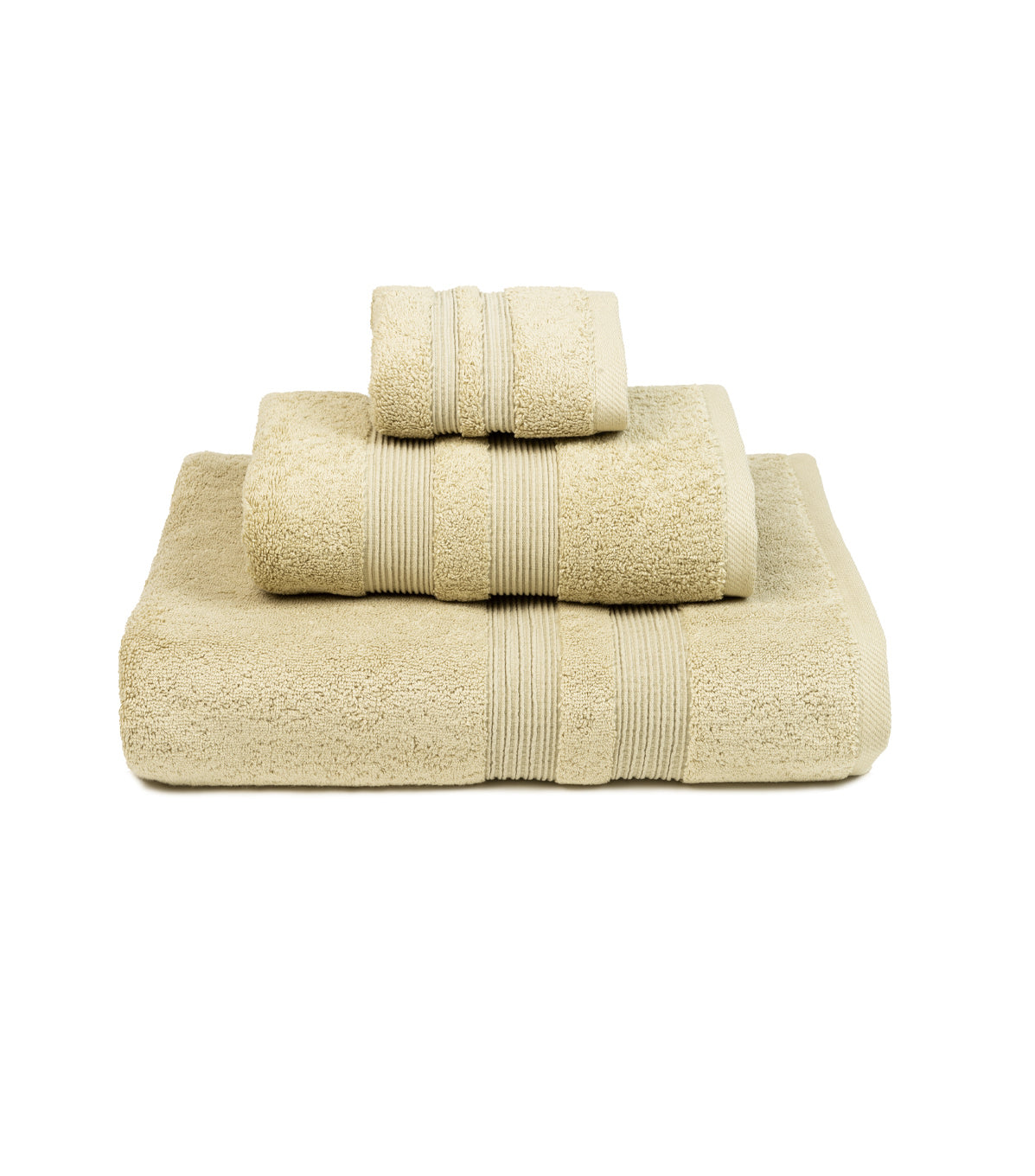 Elegance Bath Towel Set - Khaki Green One Size Torres Novas