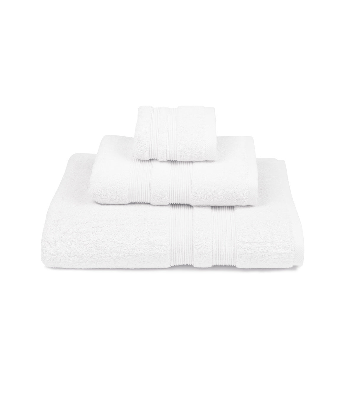 Elegance Bath Towels Set - White One Size Torres Novas