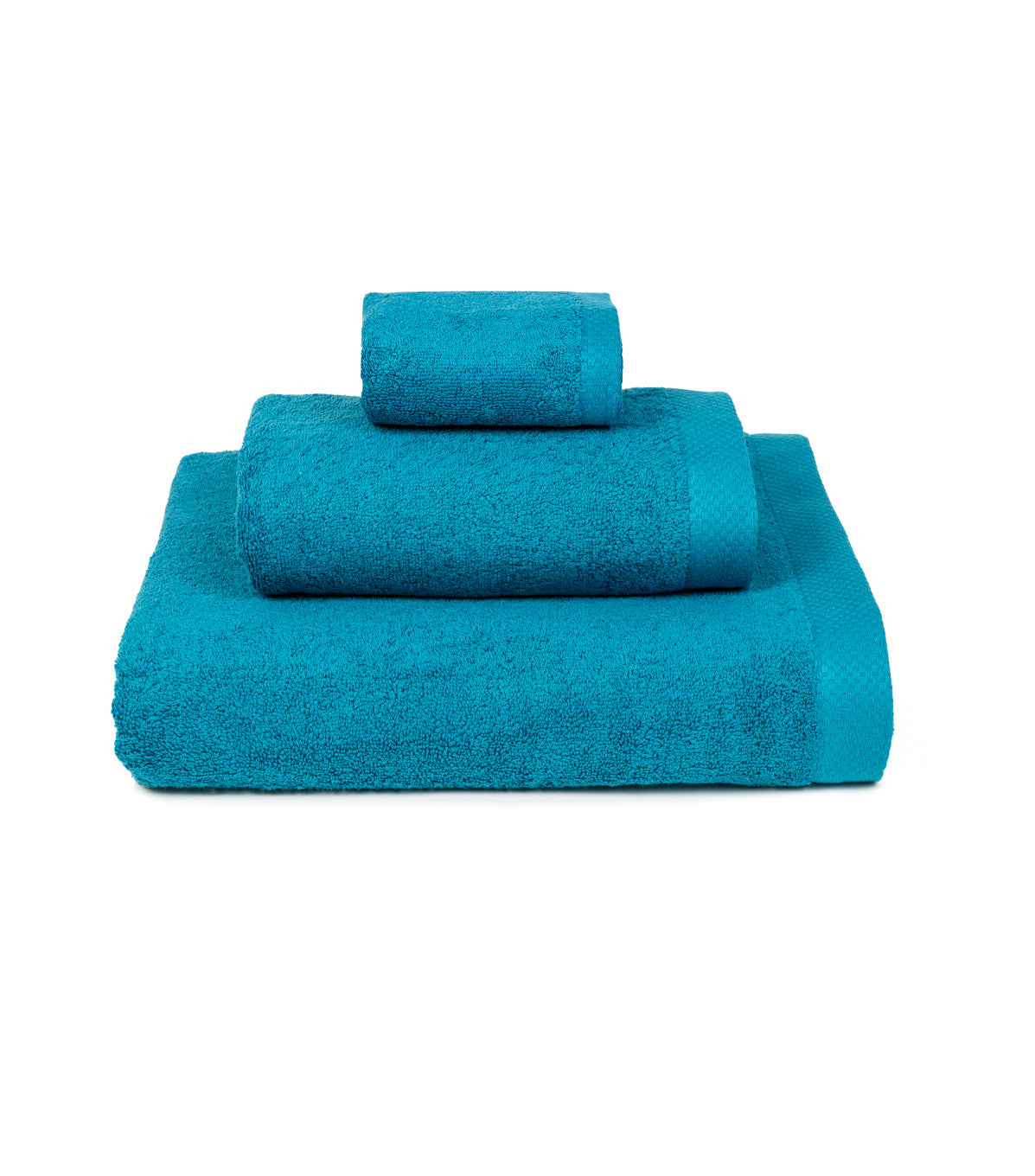 Luxus Bath Towel Set - Petroleum Blue One Size Torres Novas