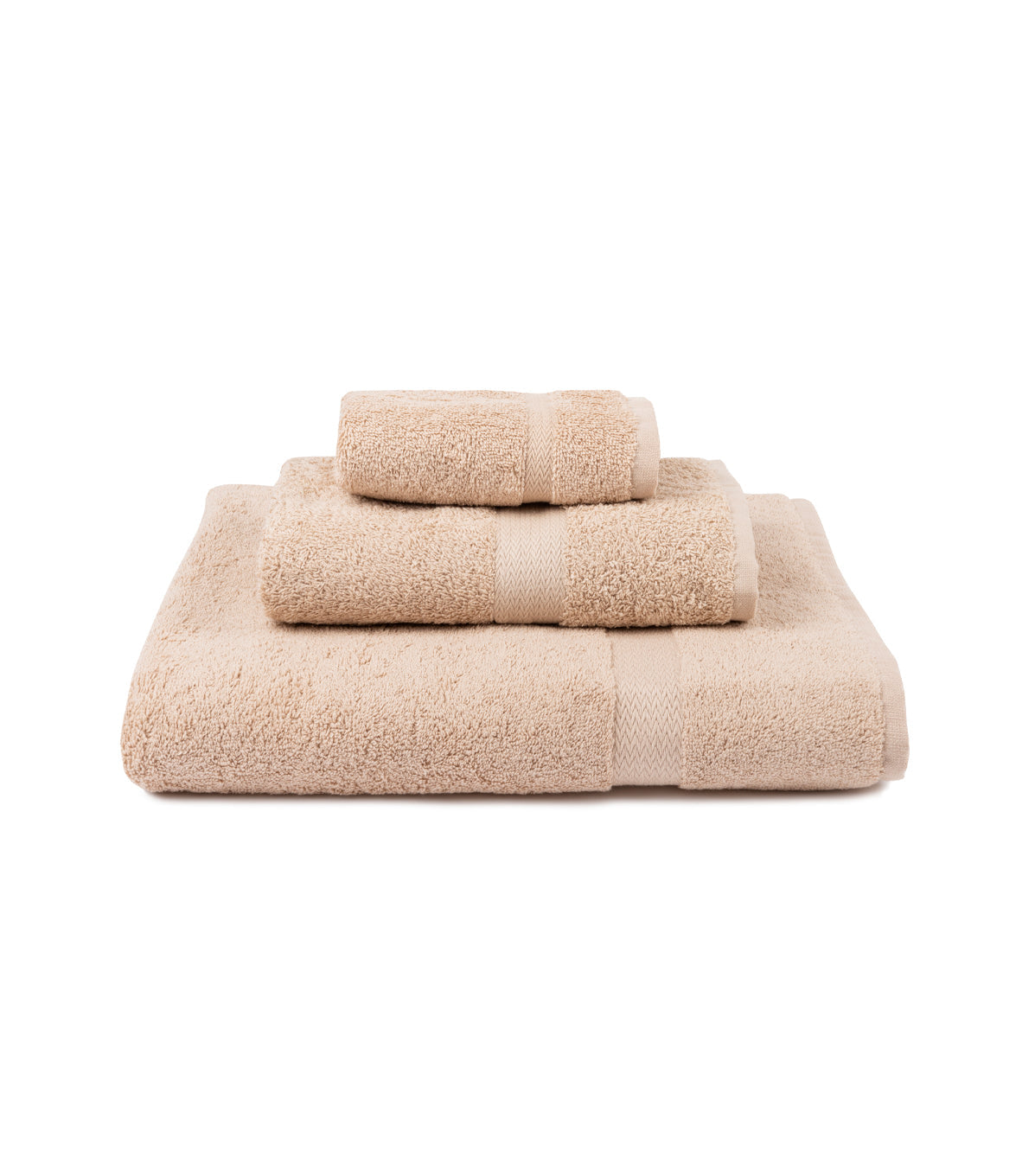 Neutrals Almonda Bath Towel Set - Beige One Size Torres Novas