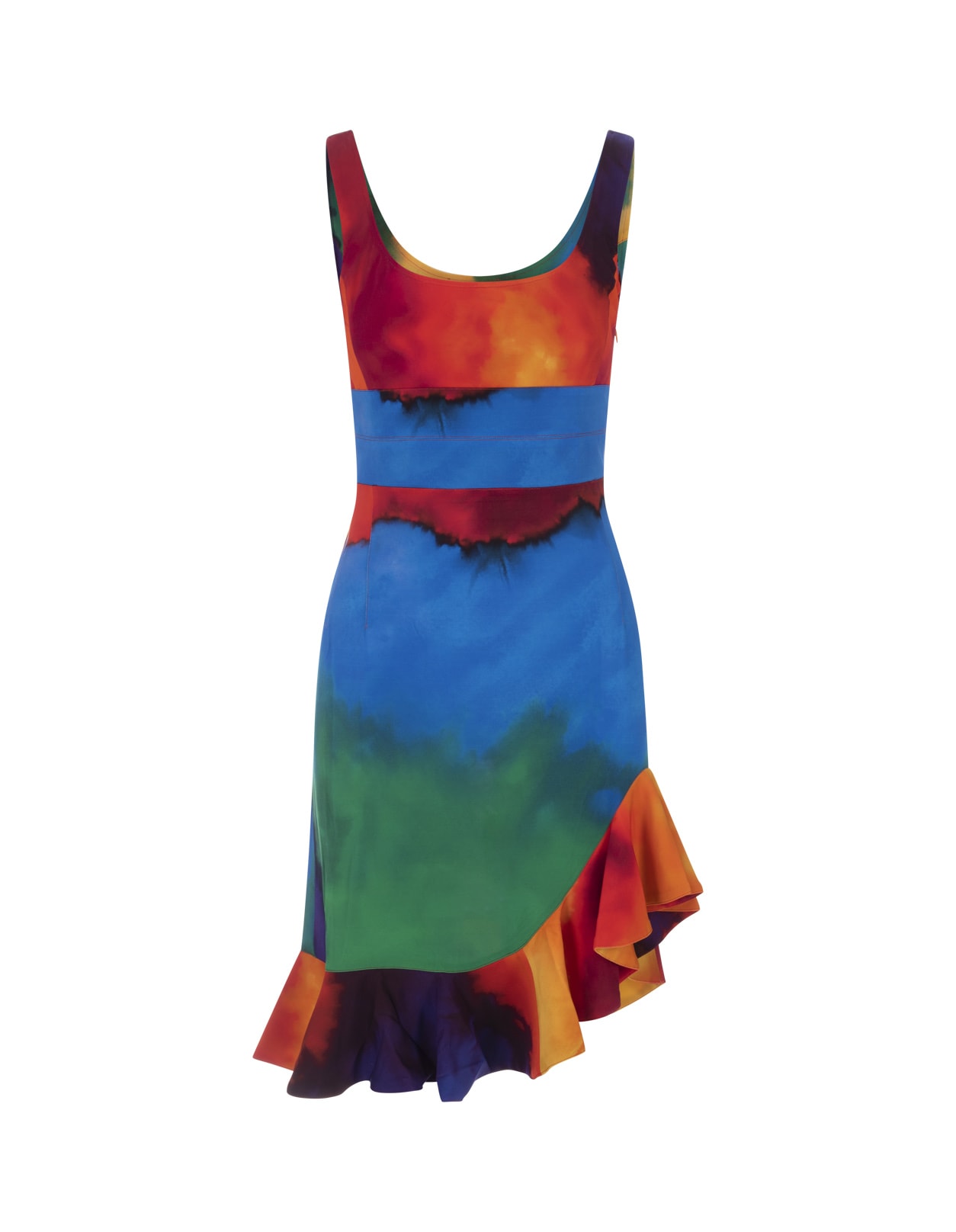 Paco Rabanne Short Multicolor Dress