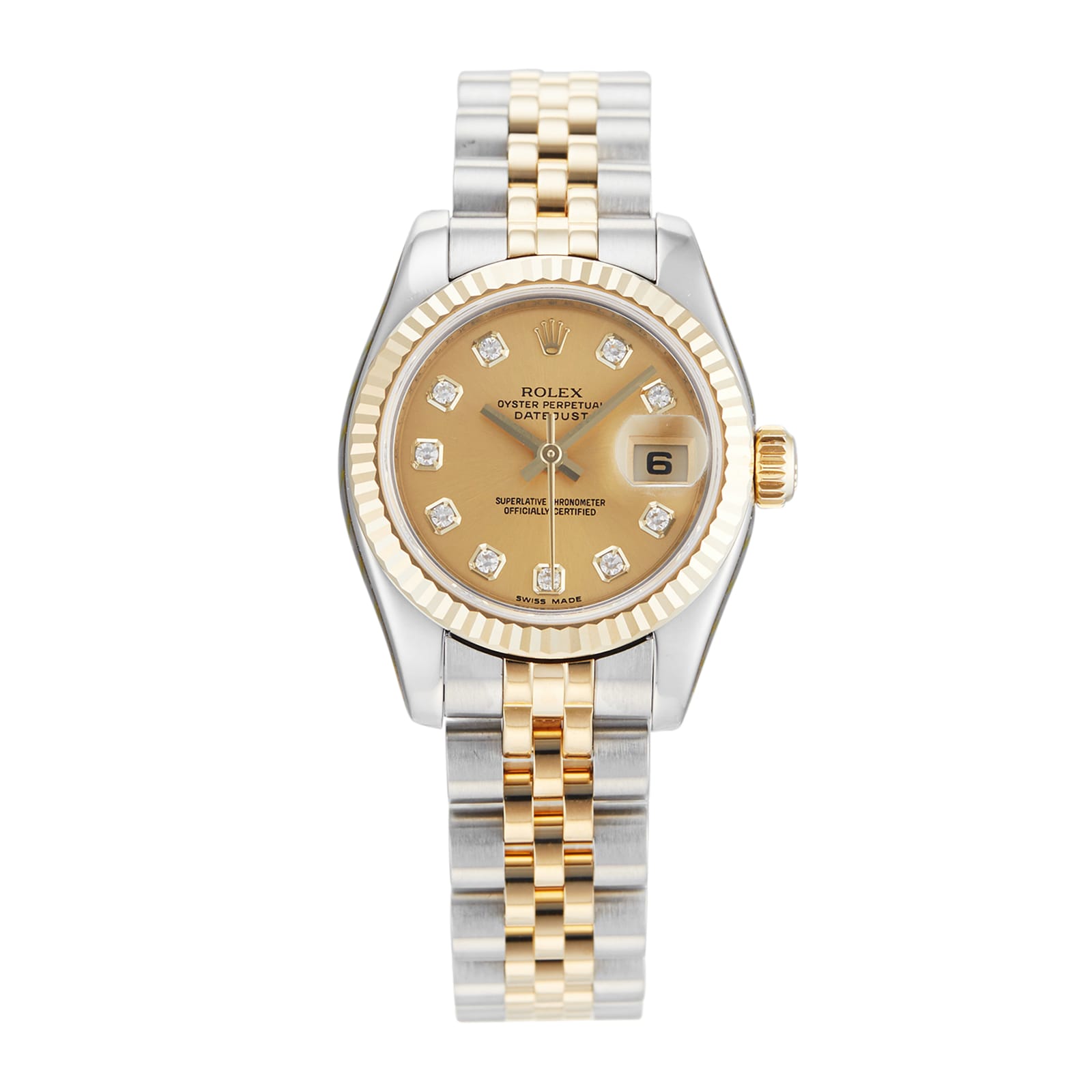 Pre-Owned Rolex Datejust 26 Ladies Watch 179173