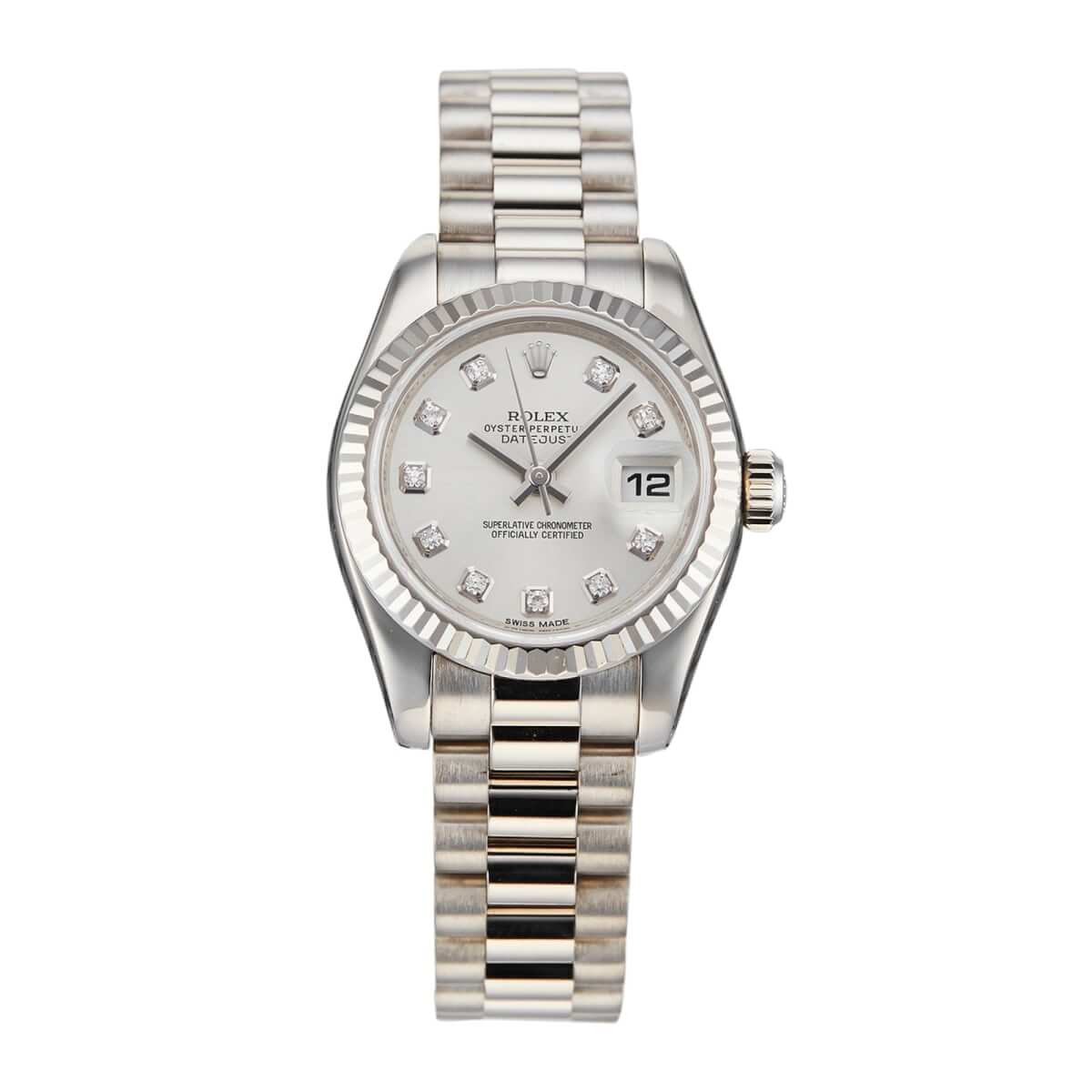 Pre-Owned Rolex Datejust 26 Ladies Watch 179179
