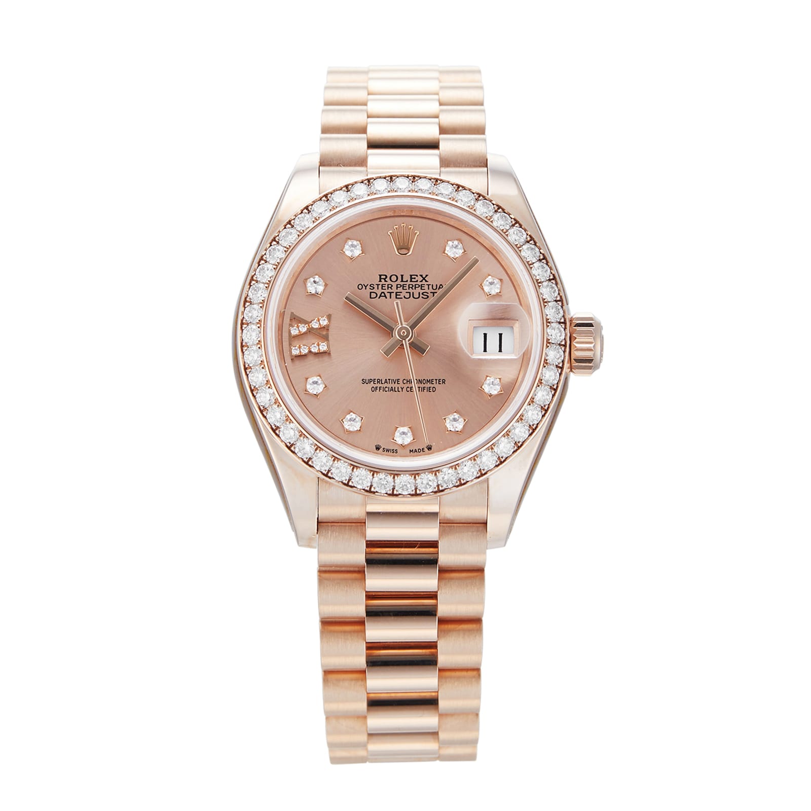 Pre-Owned Rolex Datejust 28 Ladies Watch 279135RBR