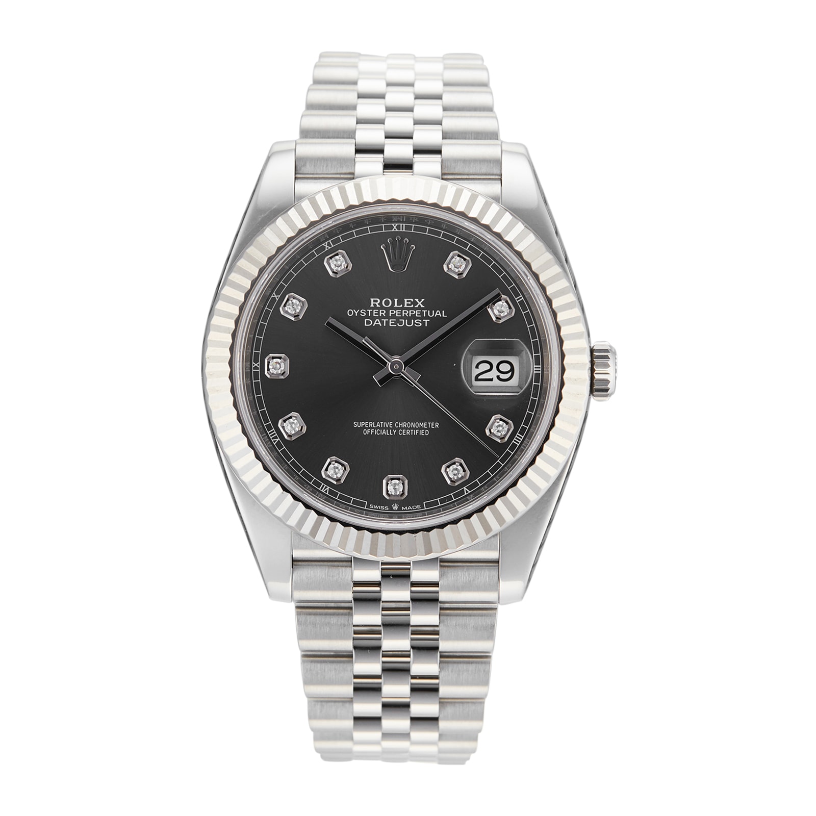 Pre-Owned Rolex Datejust 41 Mens Watch 126334