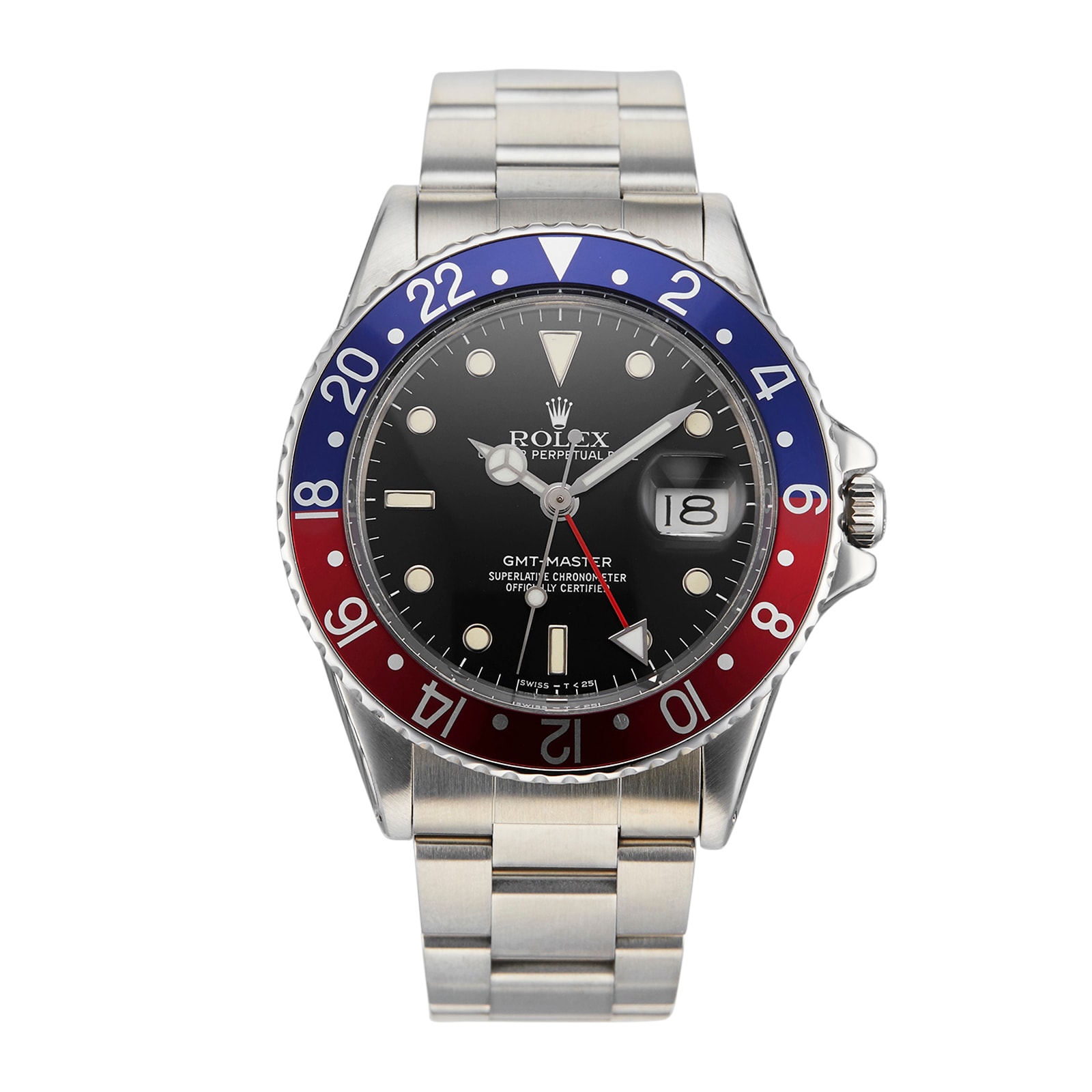 Pre-Owned Rolex GMT-Master 40 Mens Watch 16750