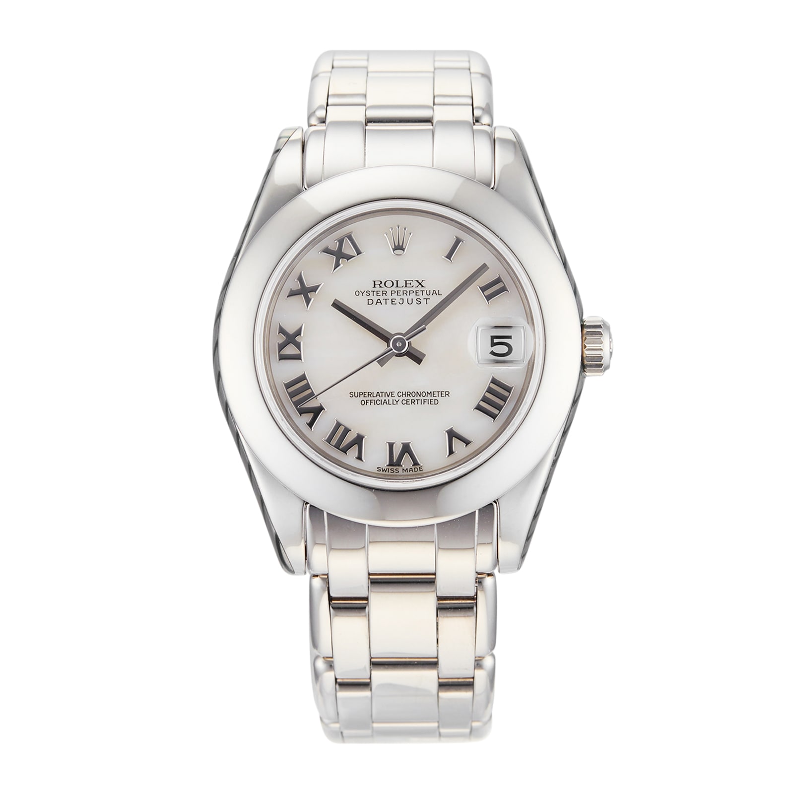 Pre-Owned Rolex Lady-Datejust Pearlmaster Ladies Watch 81209