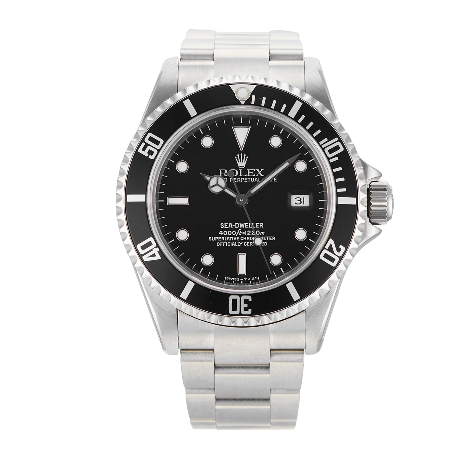 Pre-Owned Rolex Sea-Dweller 40 Mens Watch 16600