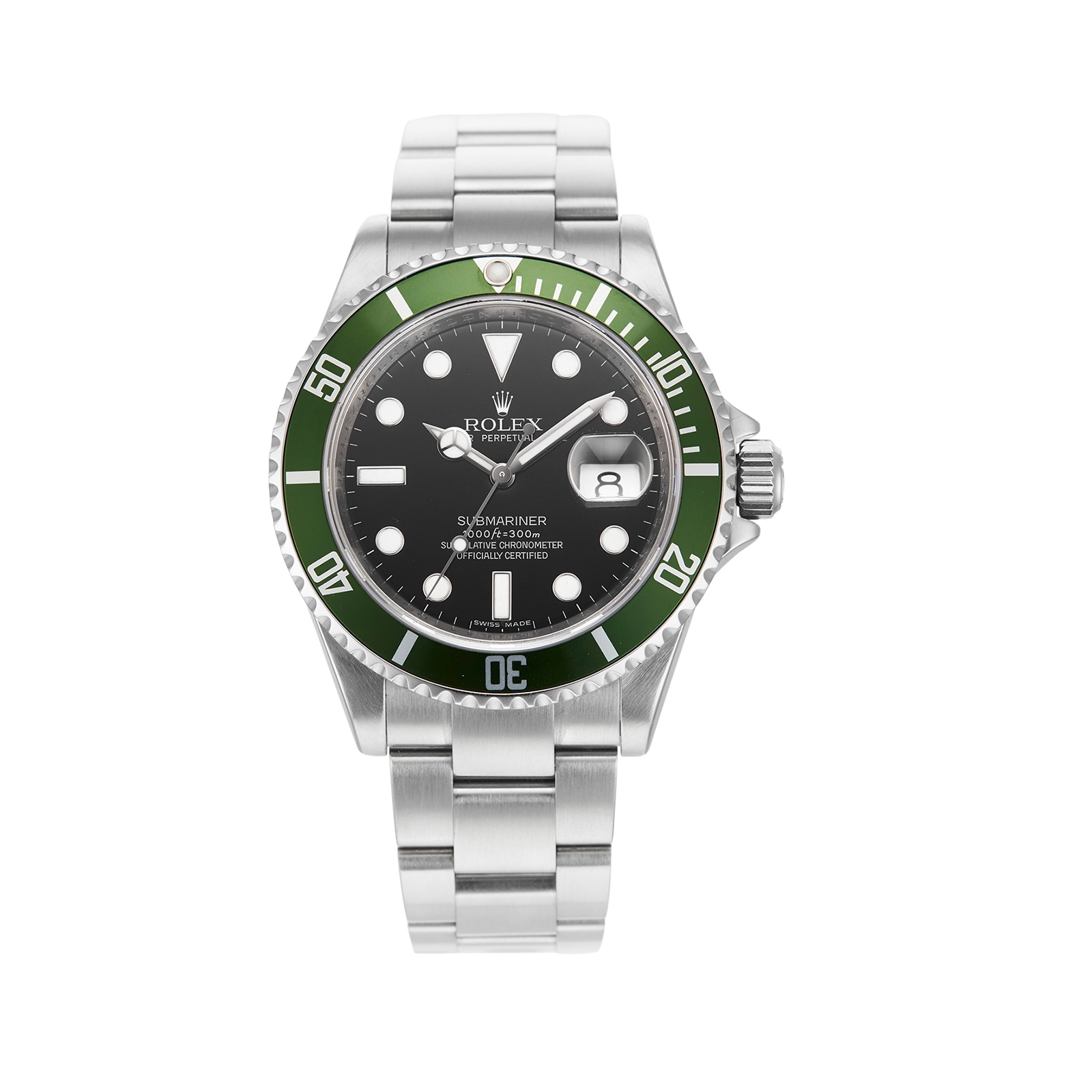 Pre-Owned Rolex Submariner Date 40 Mens Watch 16610LV