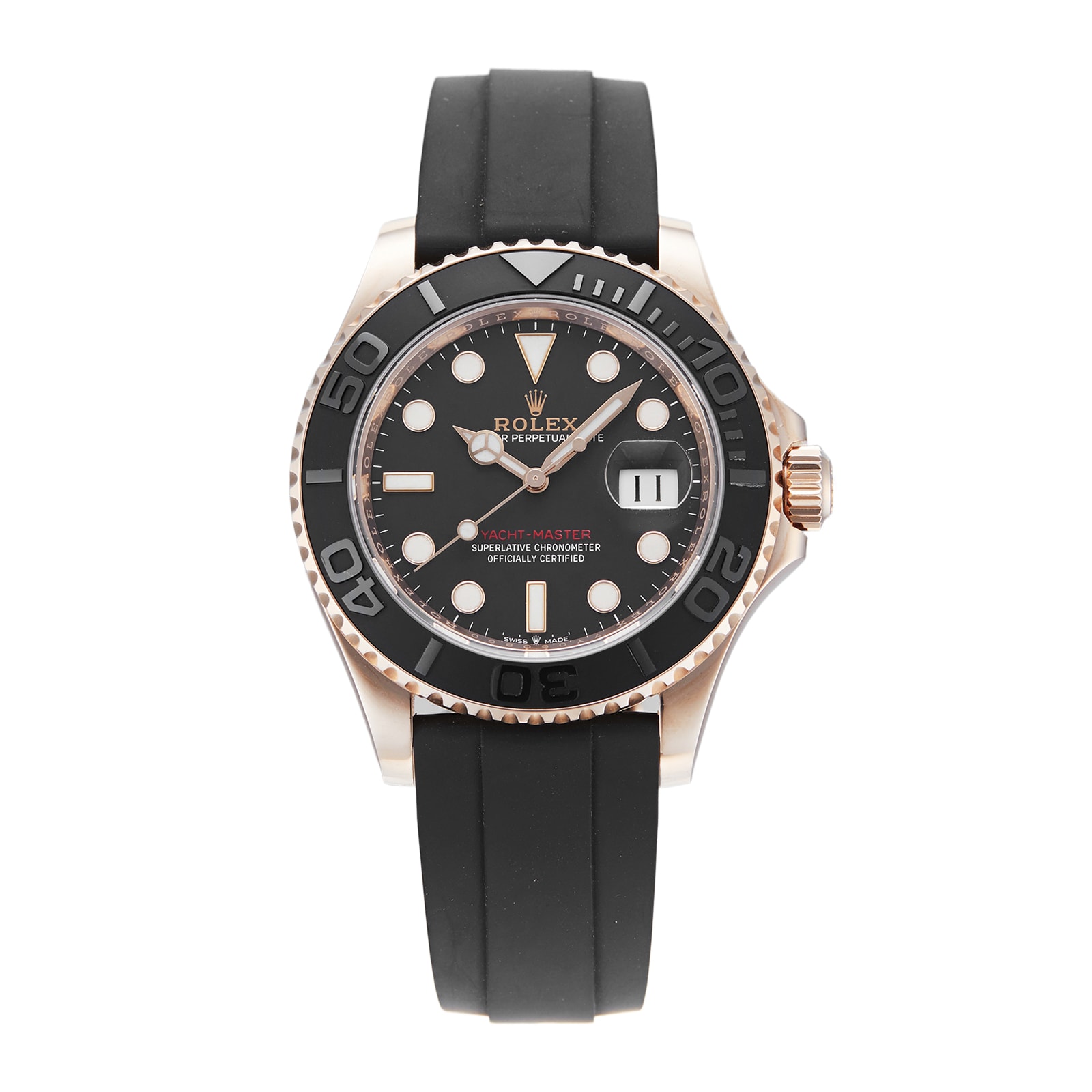 Pre-Owned Rolex Yacht-Master 40 Mens Watch 126655