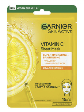 Garnier SkinActive Moisture Bomb Vitamin C Sheet Mask