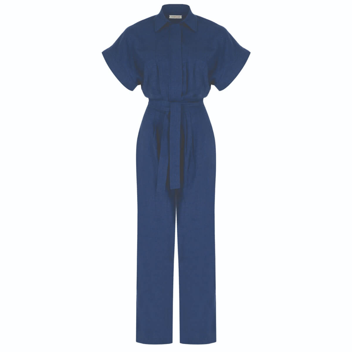 Women's Blue Liya Jumpsuit Extra Small Wabi Sabi