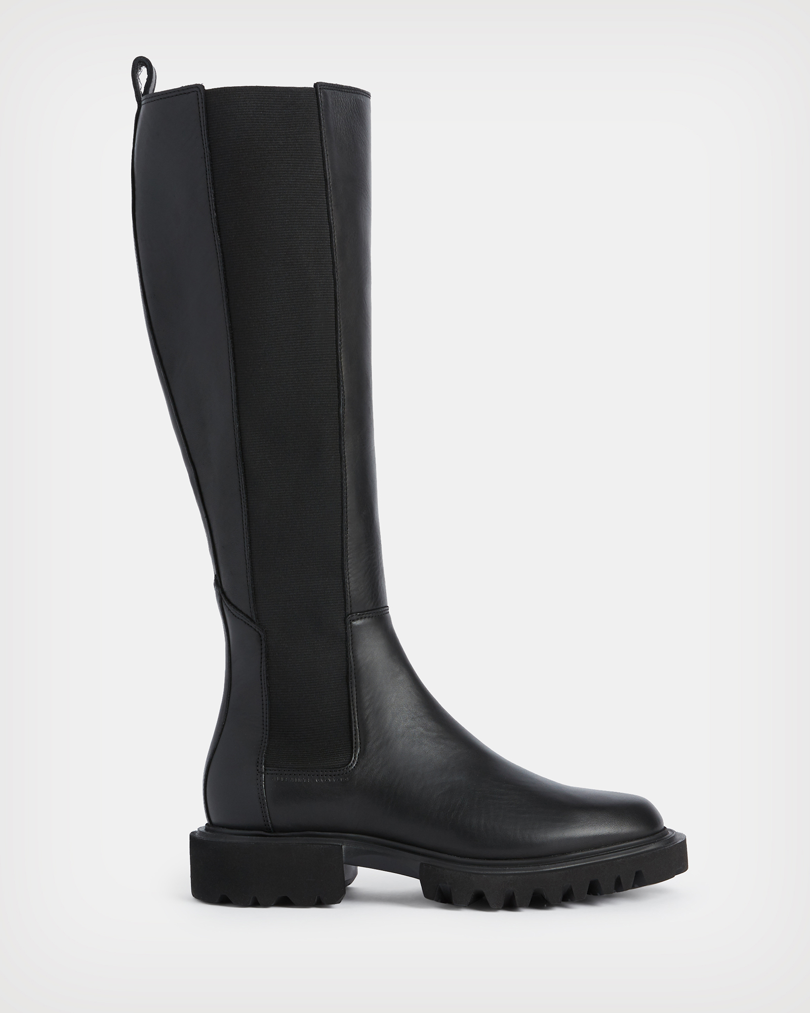 AllSaints Meave Knee Length Leather Boots