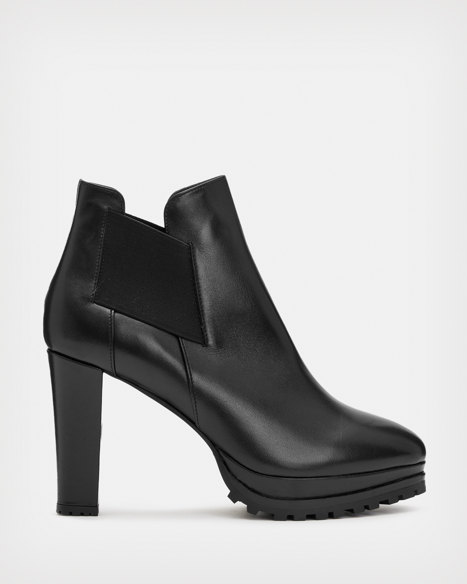 AllSaints Women's Leather Essential Sarris Boot, Black, Size: UK 3/US 5/EU 36
