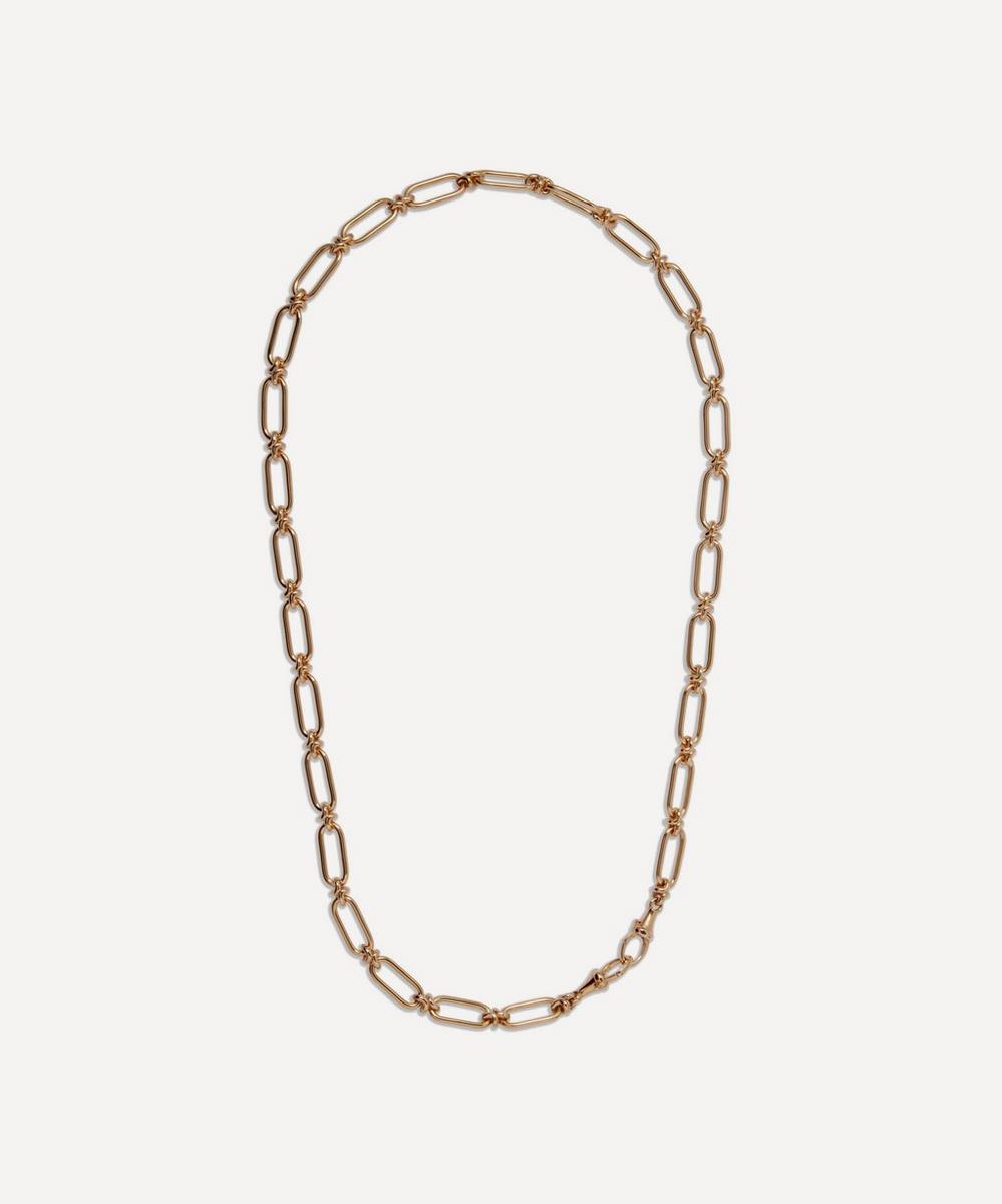 Annoushka 14ct Gold Knuckle Bold Link Chain Necklace