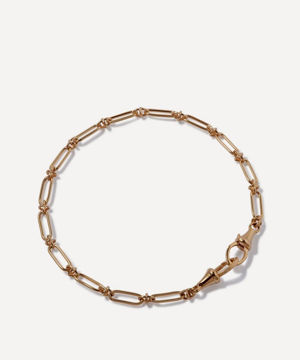 Annoushka 14ct Gold Knuckle Classic Link Chain Bracelet