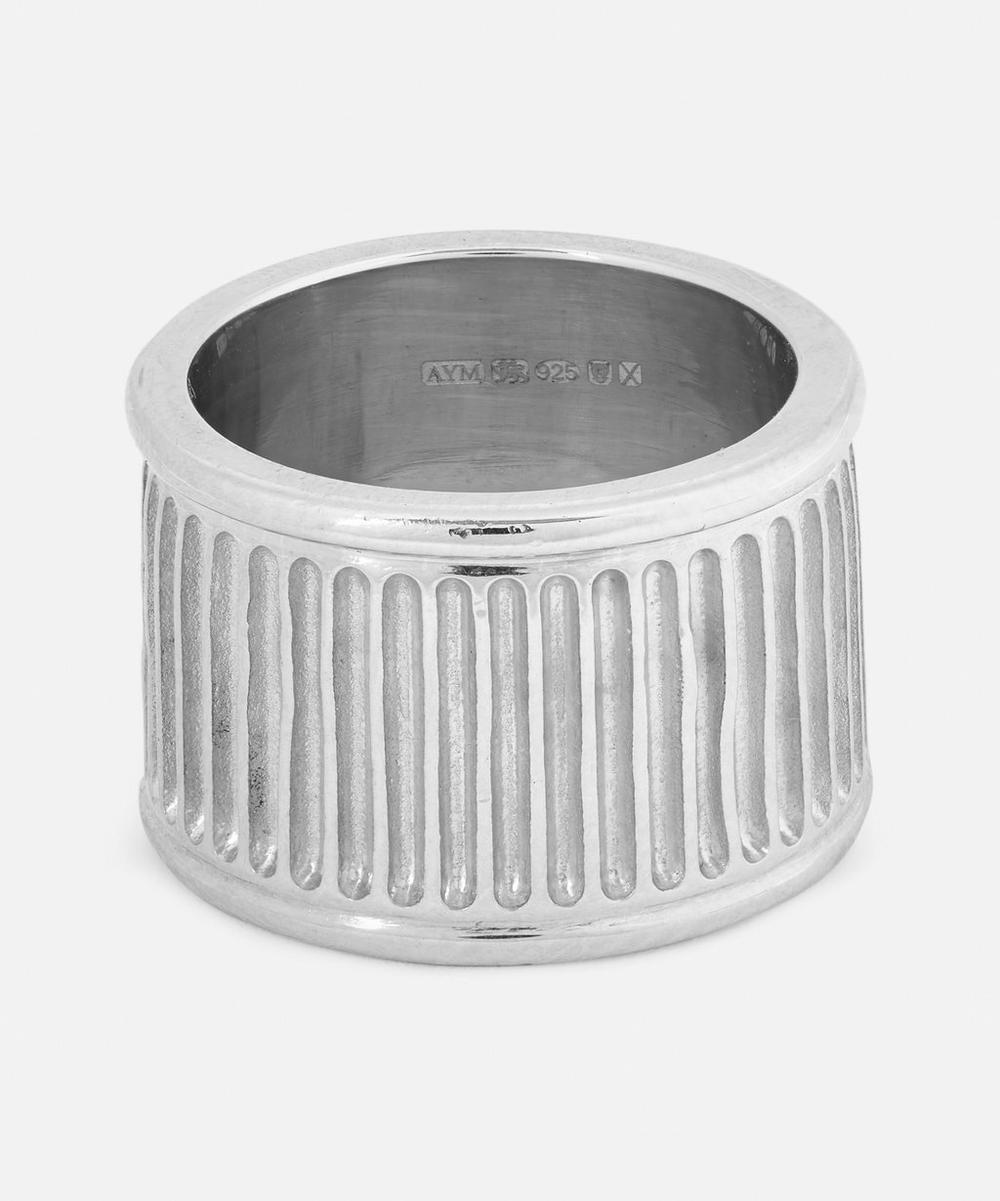 Aymer Maria Sterling Silver Recycled Pilastro Ring Vii