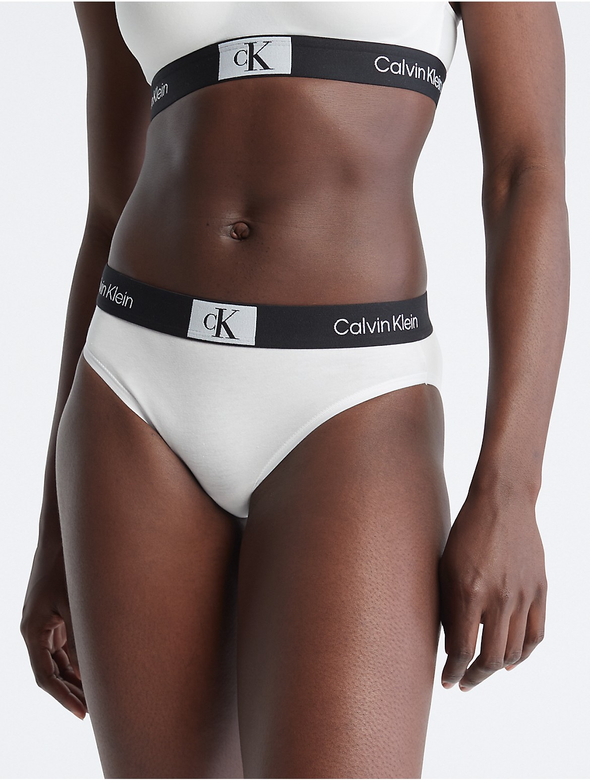 Calvin Klein Women's Calvin Klein 1996 Modern Bikini - White - XS