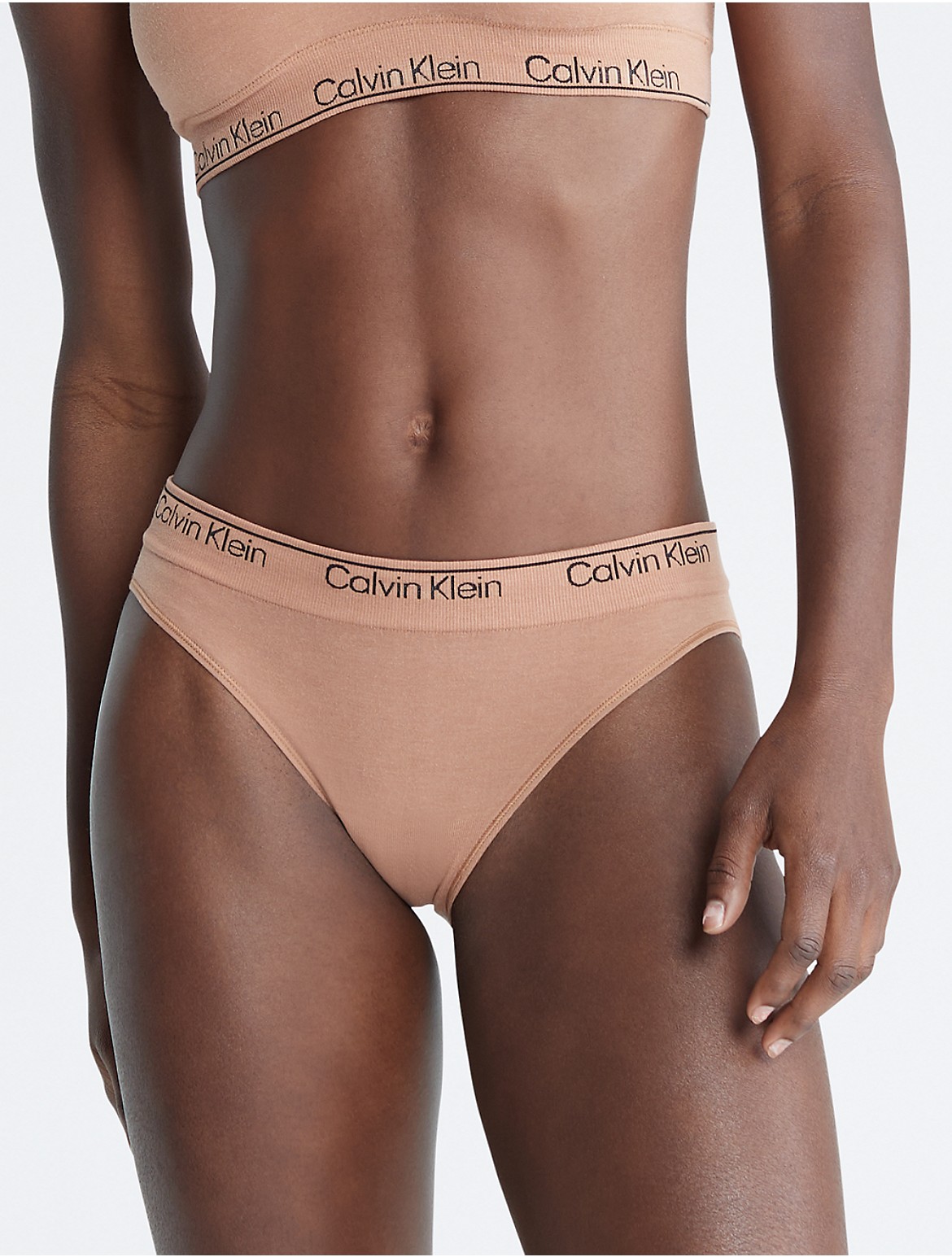 Calvin Klein Women's Naturals Modern Seamless Bikini - Neutral - XS