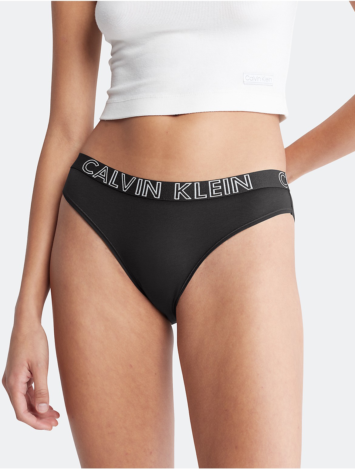 Calvin Klein Women's Ultimate Cotton Bikini Bottom - Black - XS