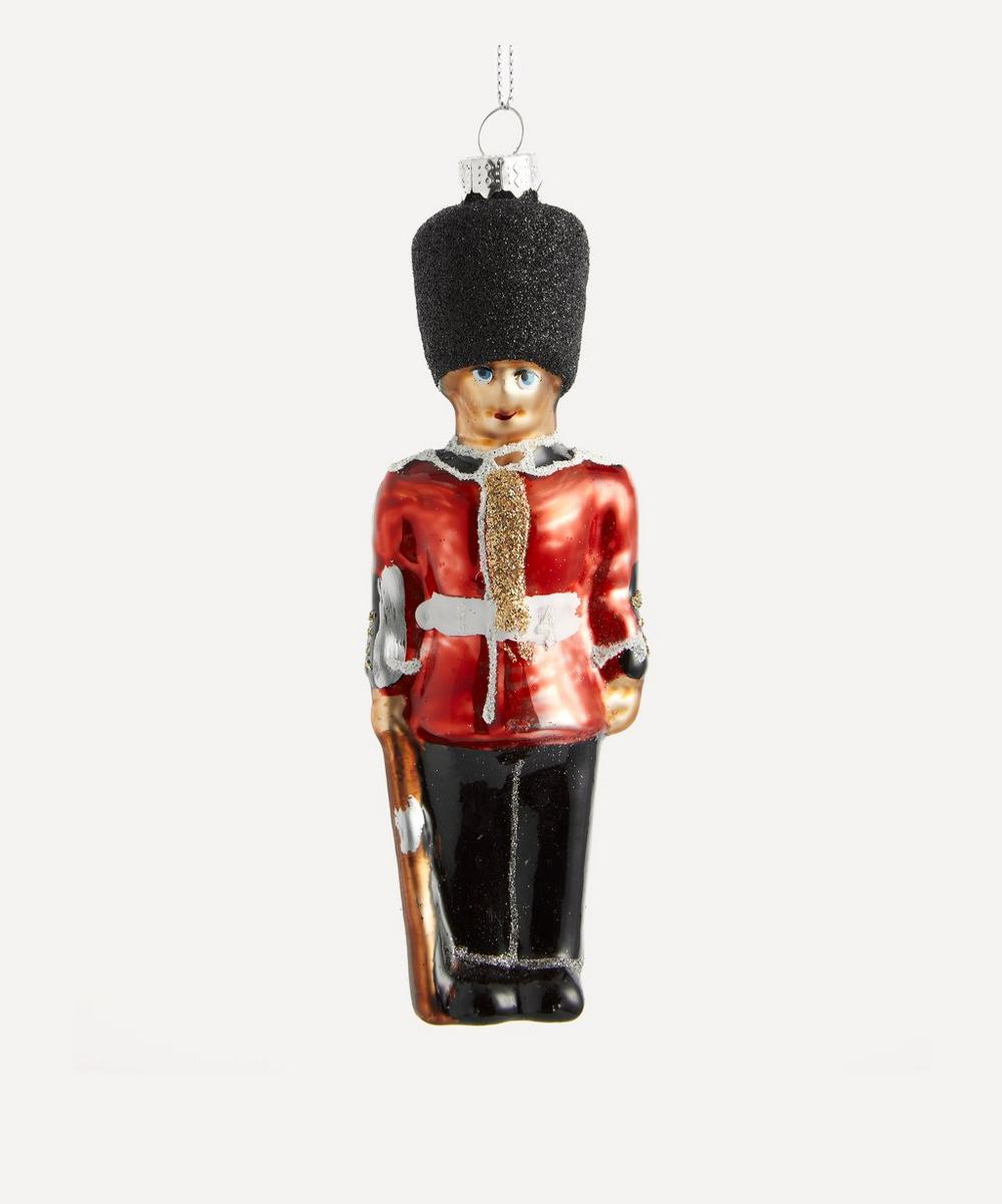Christmas Glass King's Guard Ornament