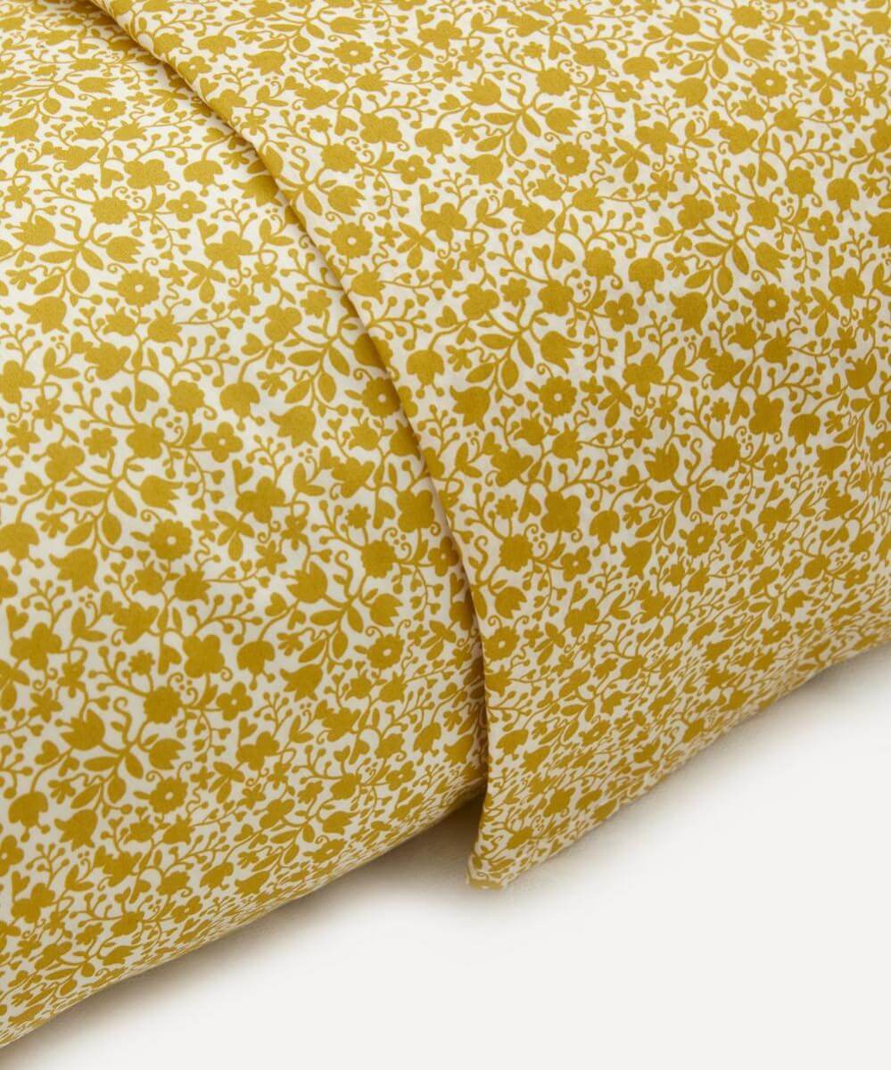 Coco & Wolf Floral Stencil Honey Cot Bed Flat Sheet
