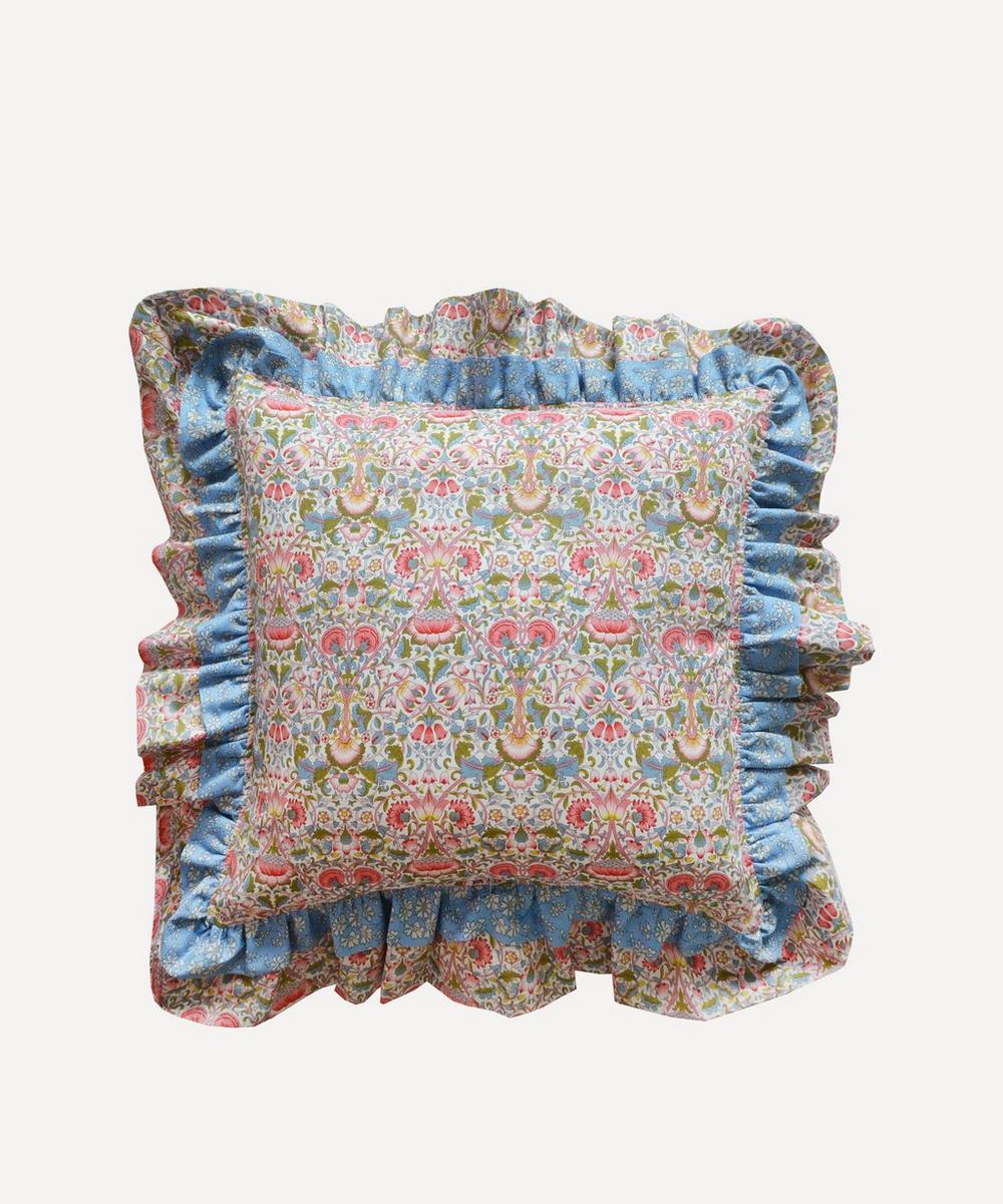Coco & Wolf Lodden And Capel Double Ruffle Square Cushion