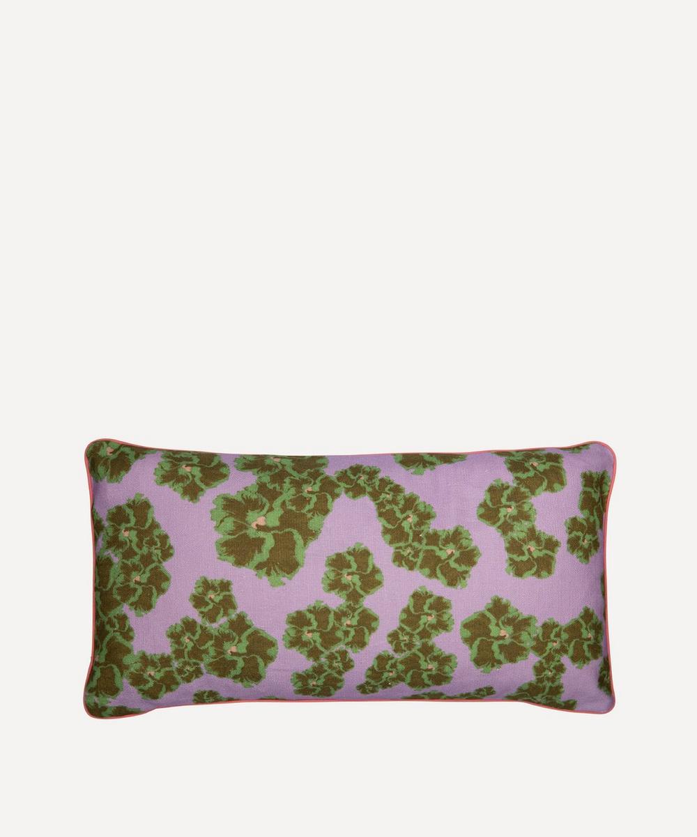 Dar Leone Ronko Hibiscus Small Lilac Cushion