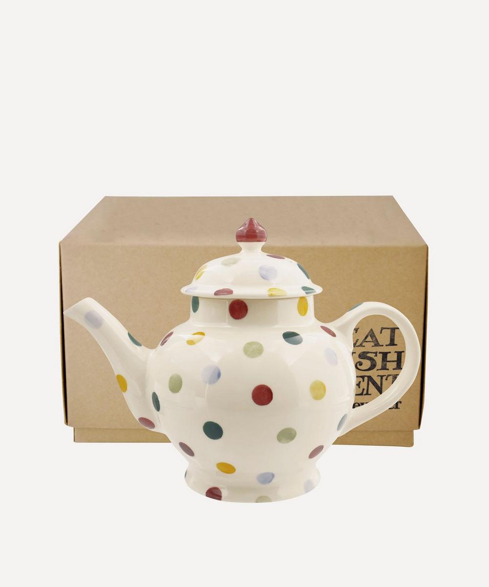 Emma Bridgewater Polka Dot Boxed Four Mug Teapot