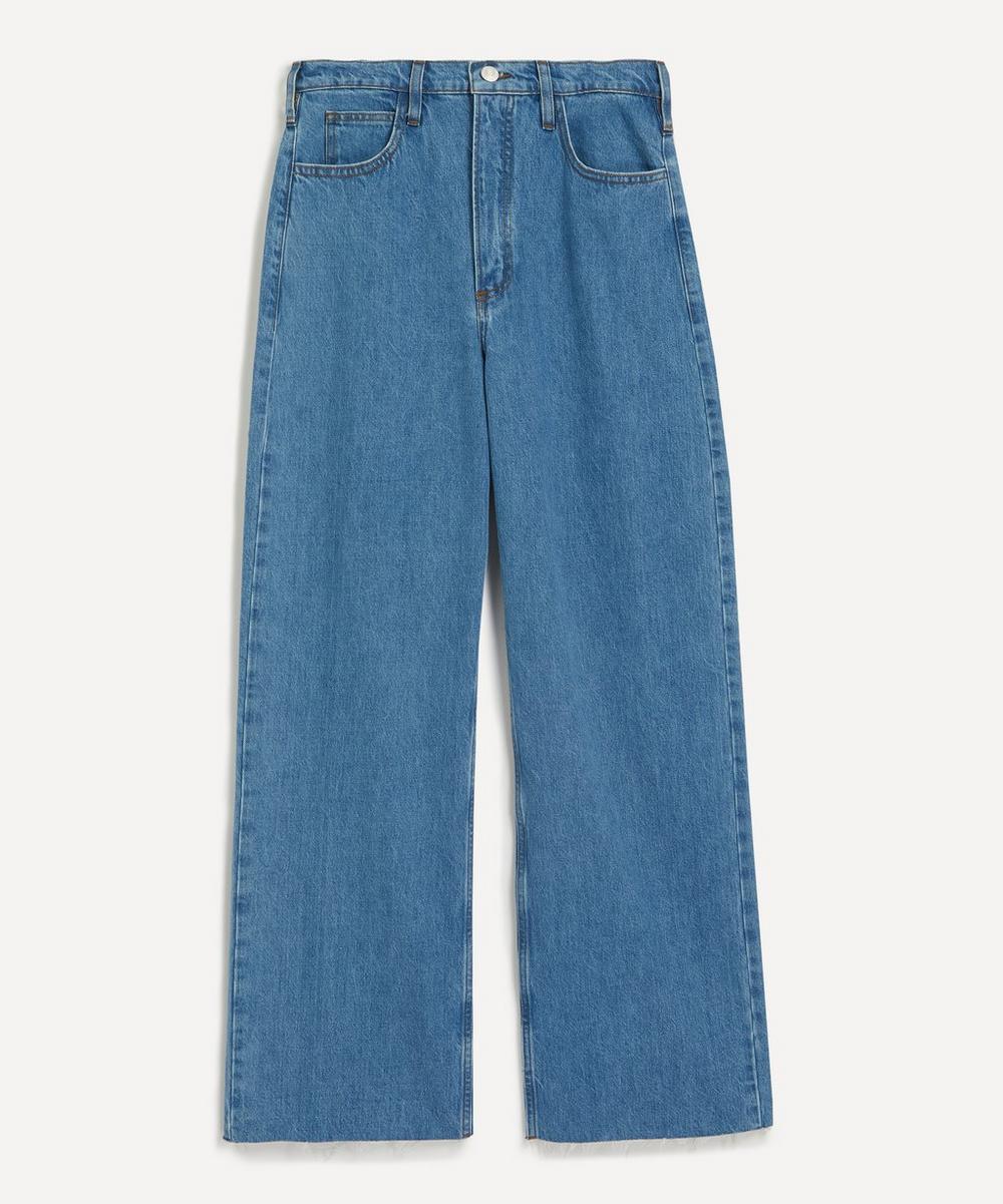 Frame Women's Le High-n-tight Raw After Wide Leg Jeans