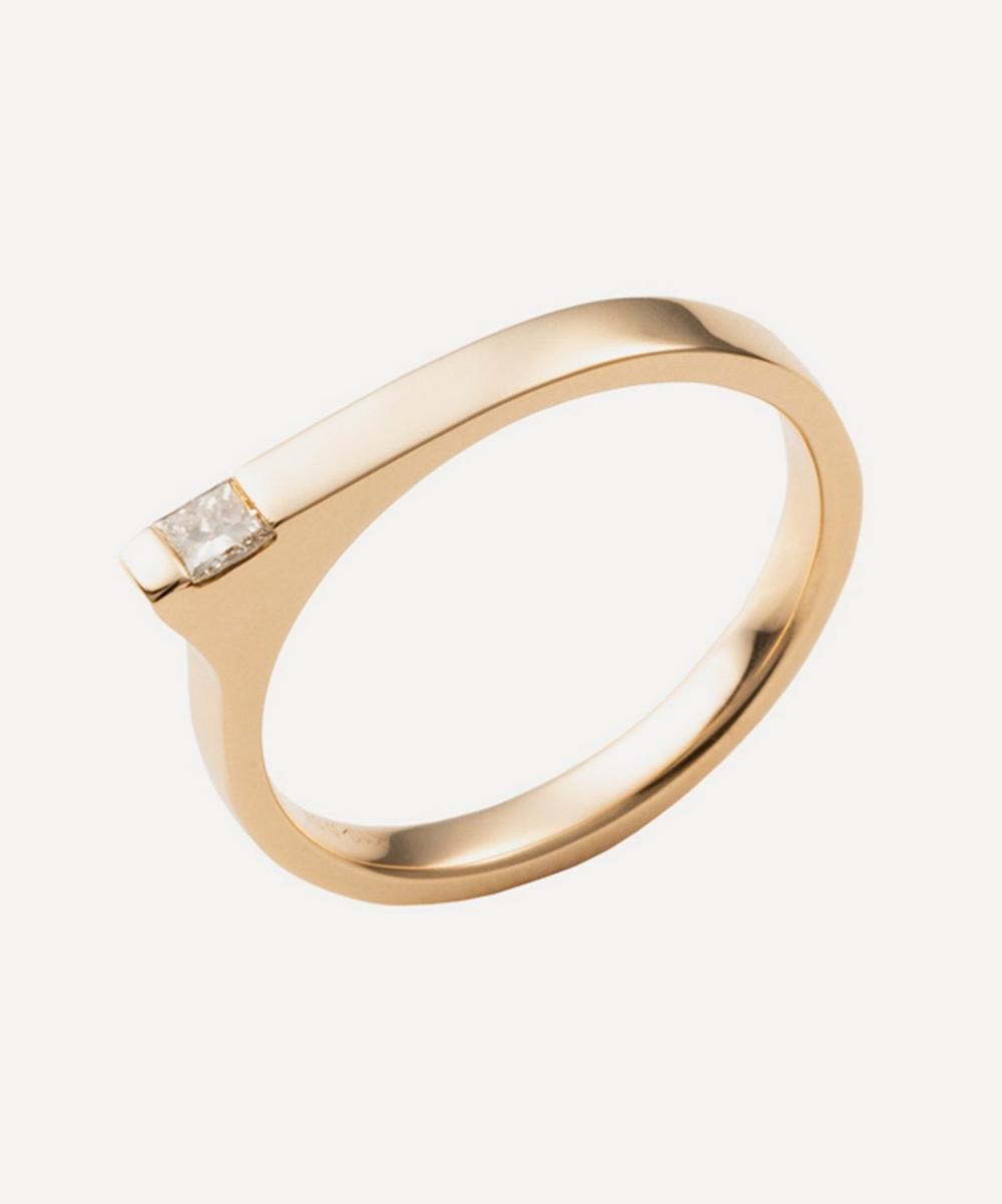 Hirotaka 10ct Gold Leopard Diamond Ring