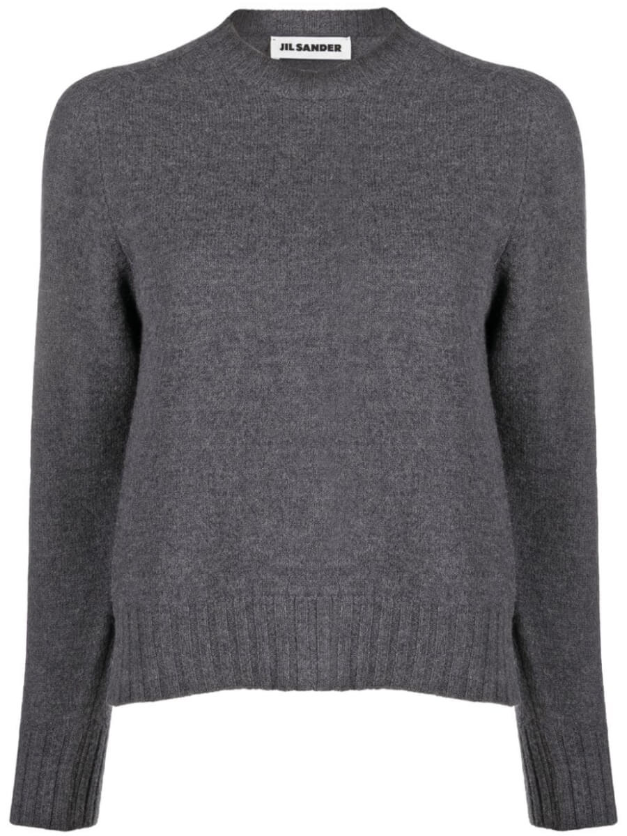 autumn runway Jil Sander long-sleeve wool jumper £590