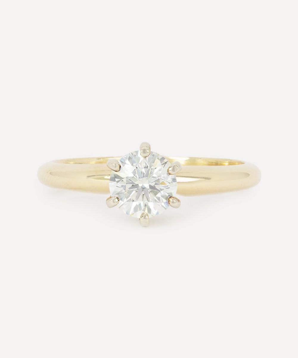 Kojis 14ct Gold Vintage Solitaire Diamond Ring