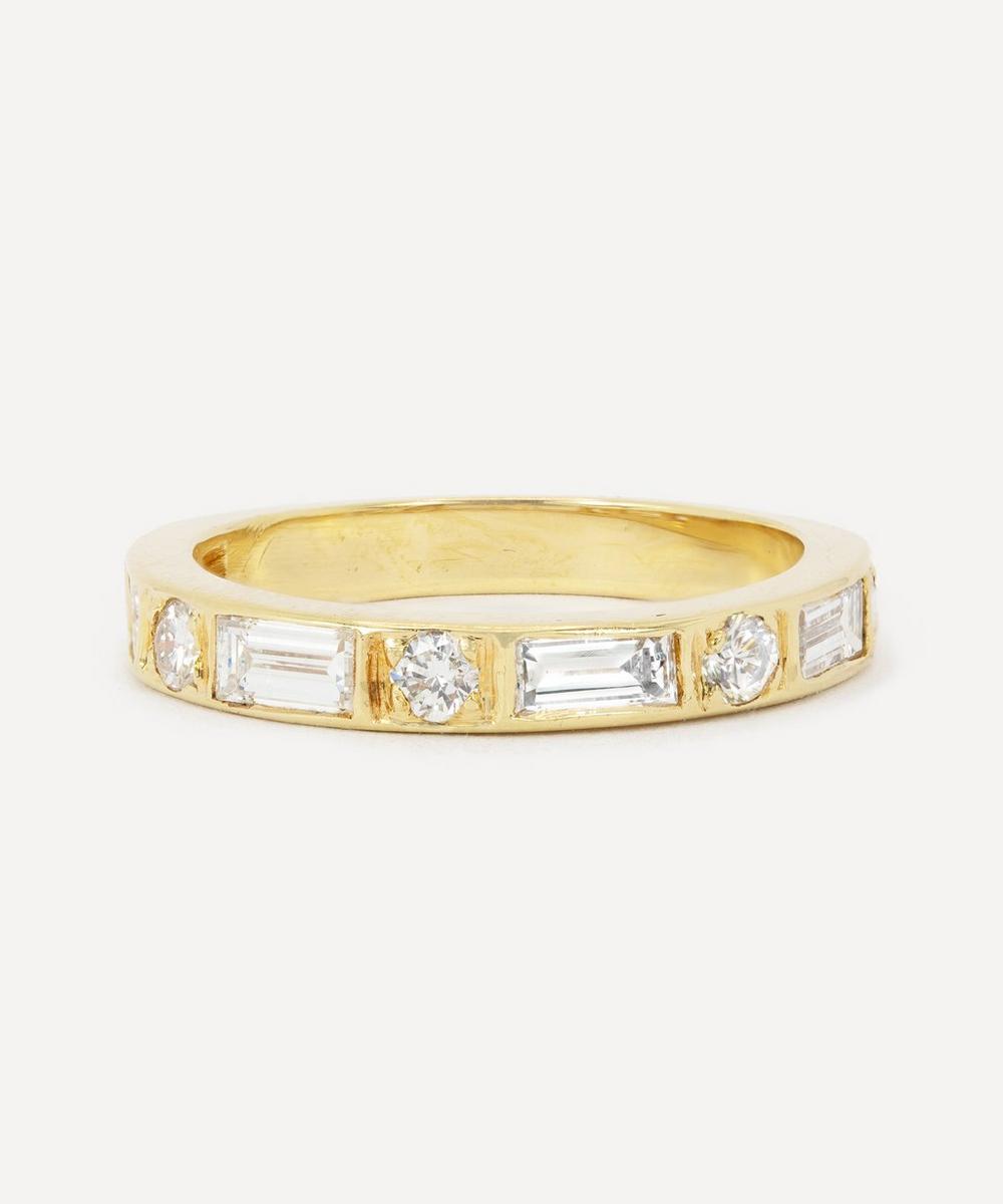 Kojis 18ct Gold Vintage Oscar Heyman Guard Ring