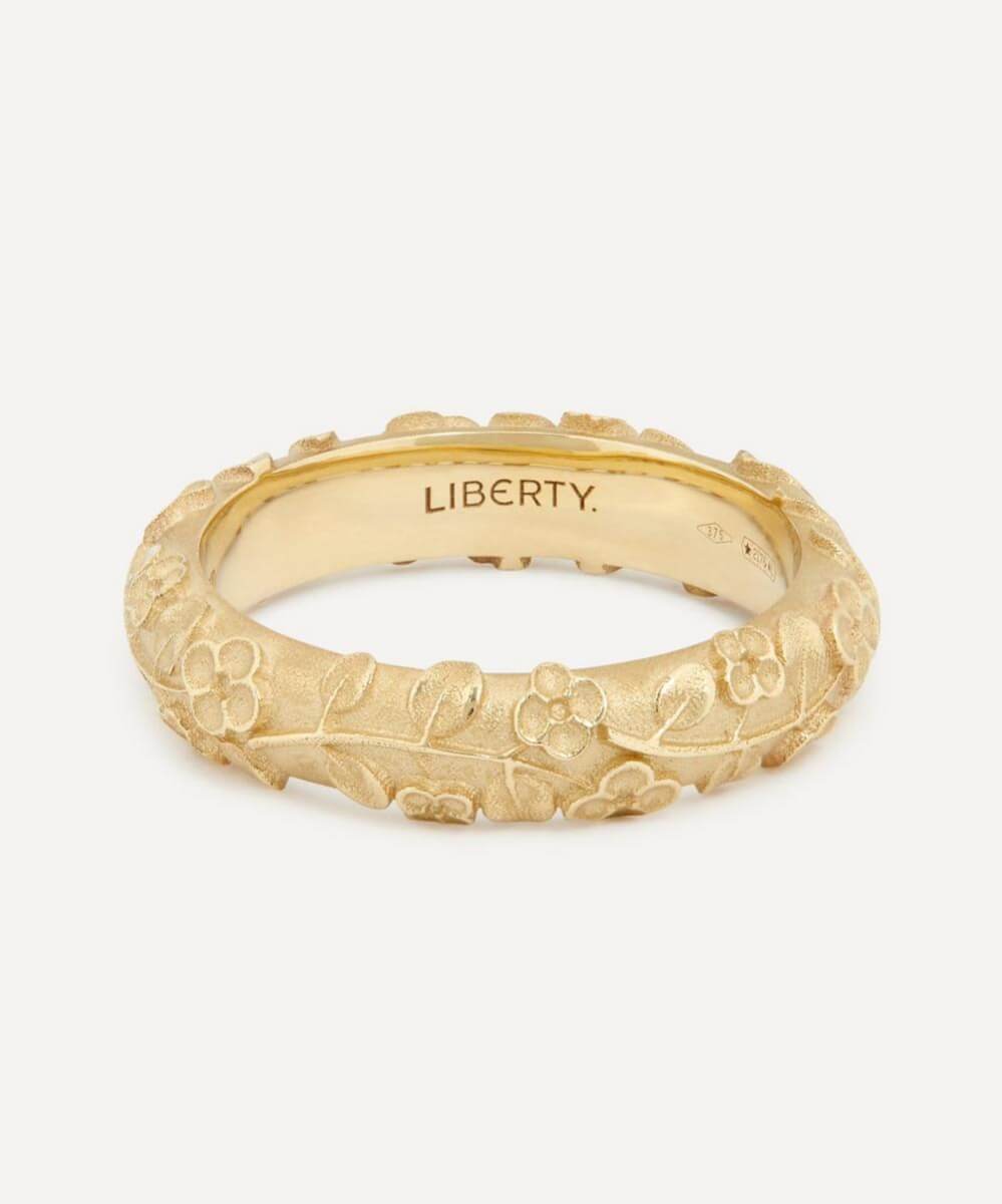 Liberty 9ct Gold Blossom Ring