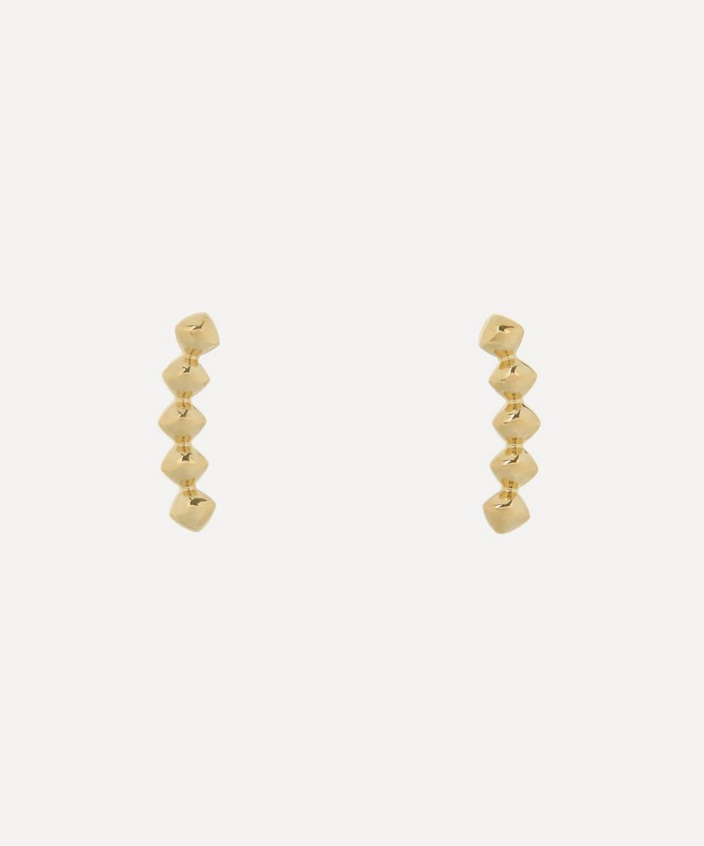 Liberty 9ct Gold Eclipse Crawler Stud Earrings