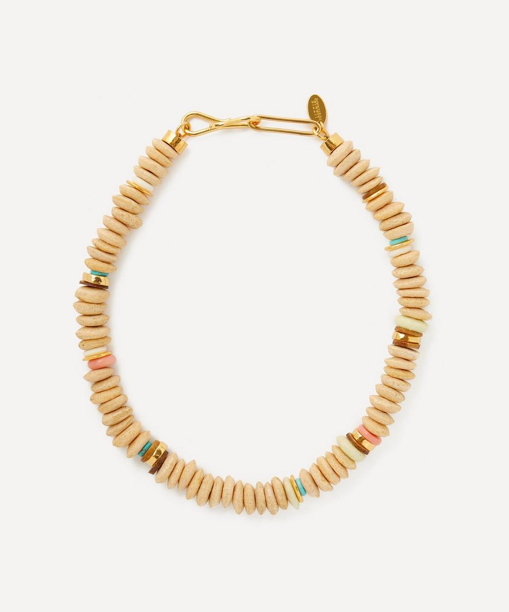 Lizzie Fortunato Gold-plated Laguna Bead Necklace