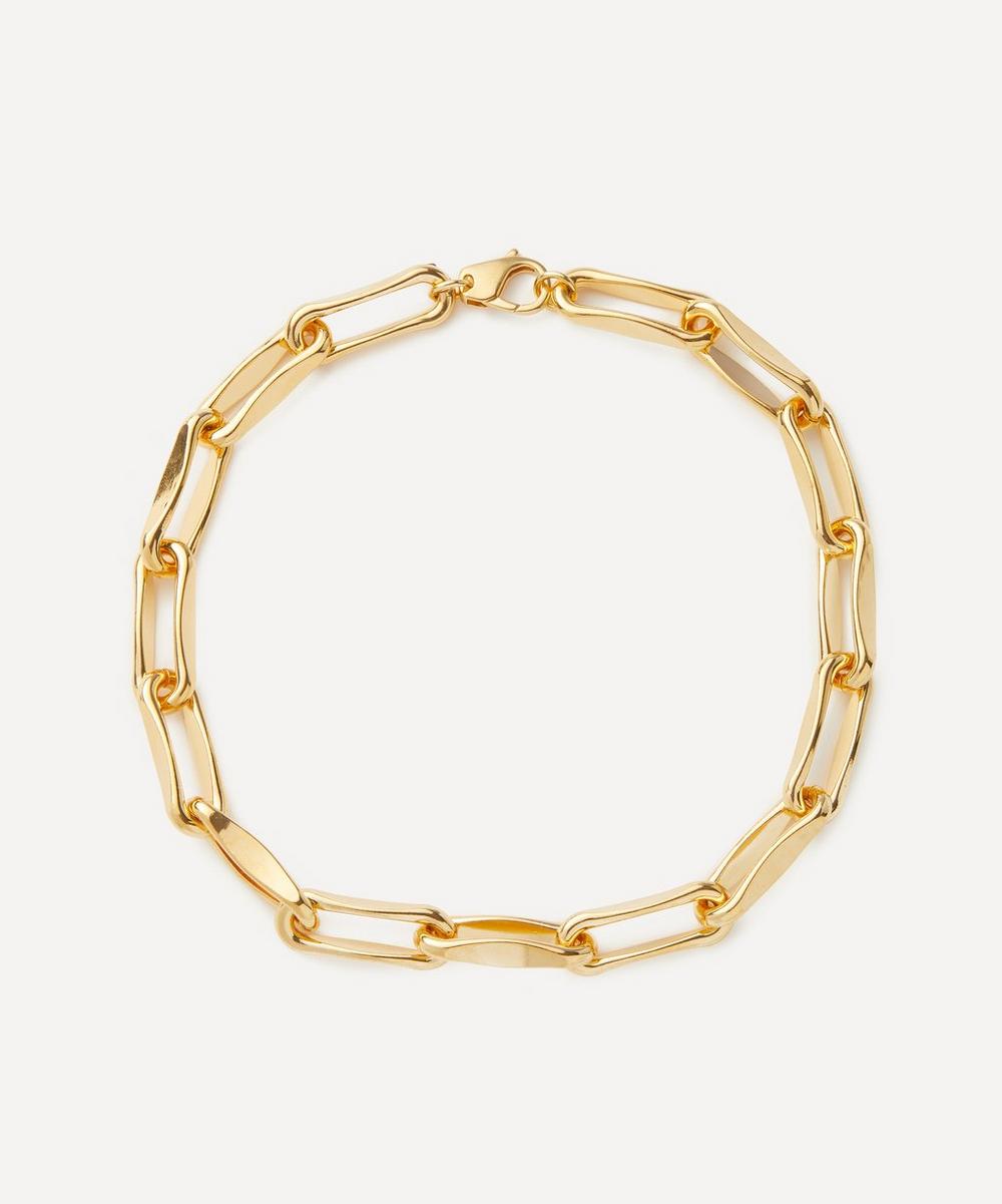 Martha Calvo 14ct Gold-plated Crosby Necklace