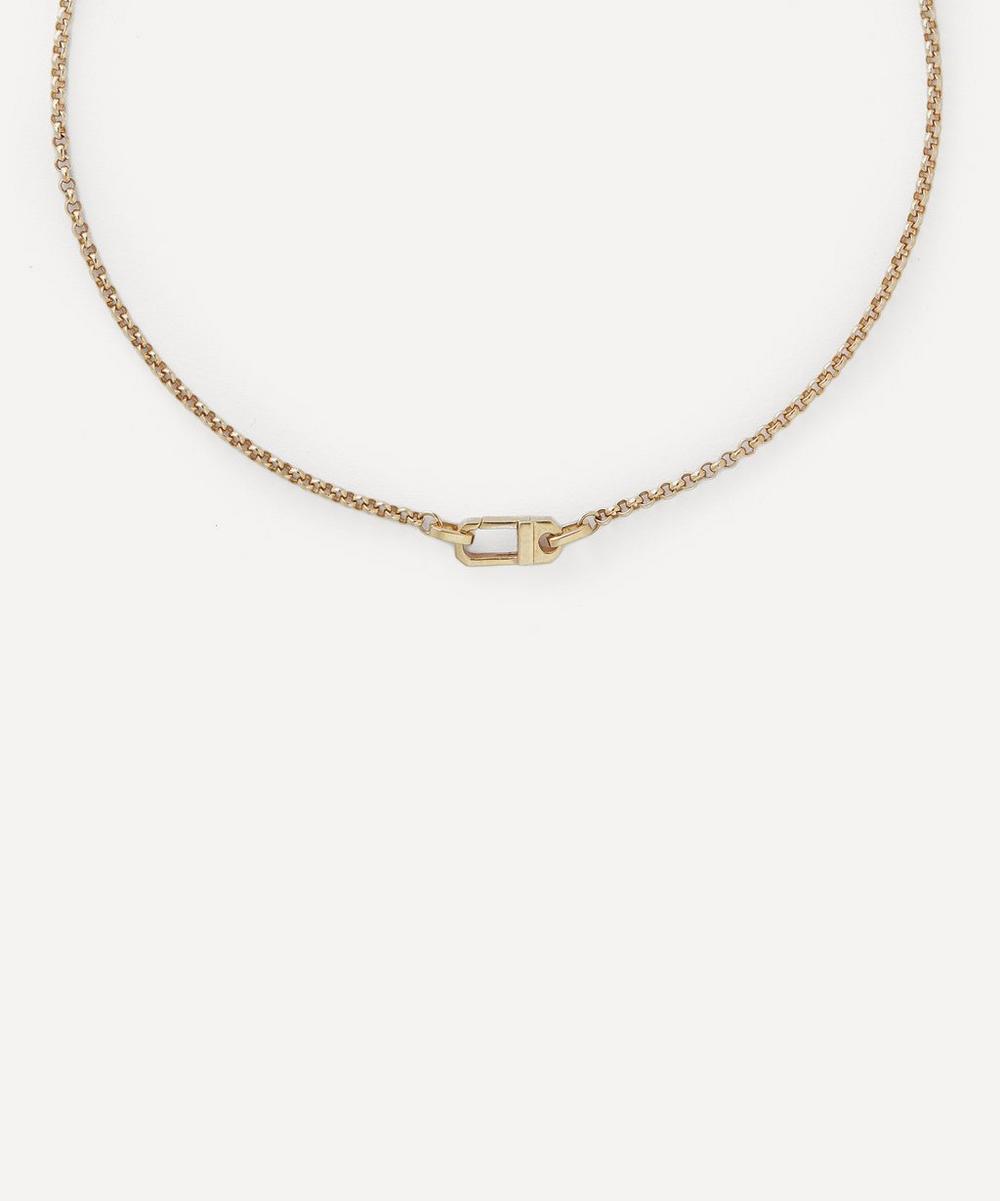 Otiumberg 9ct Gold-plated Vermeil Silver Hex Necklace