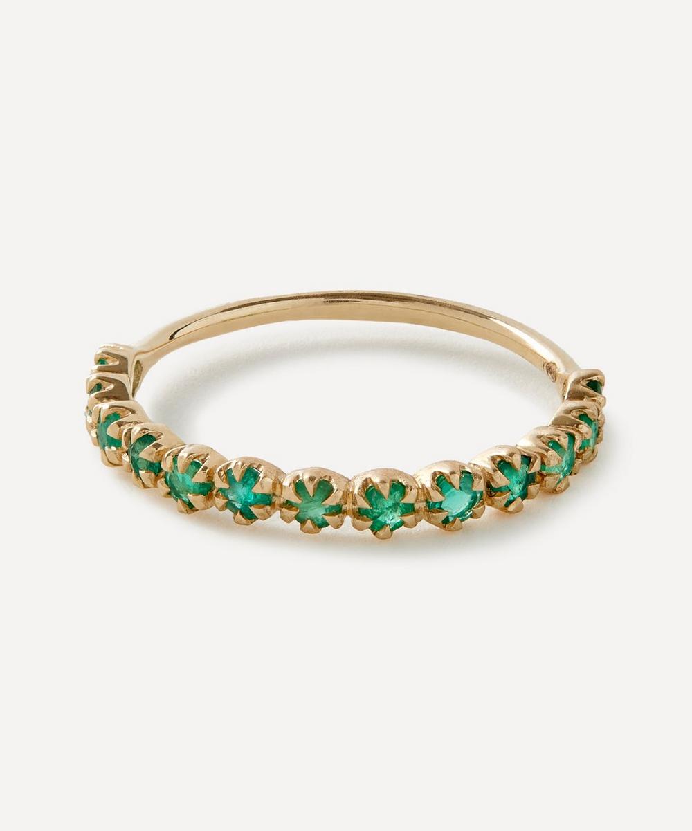 Pascale Monvoisin 9ct Gold Ava No.2 Emerald Ring
