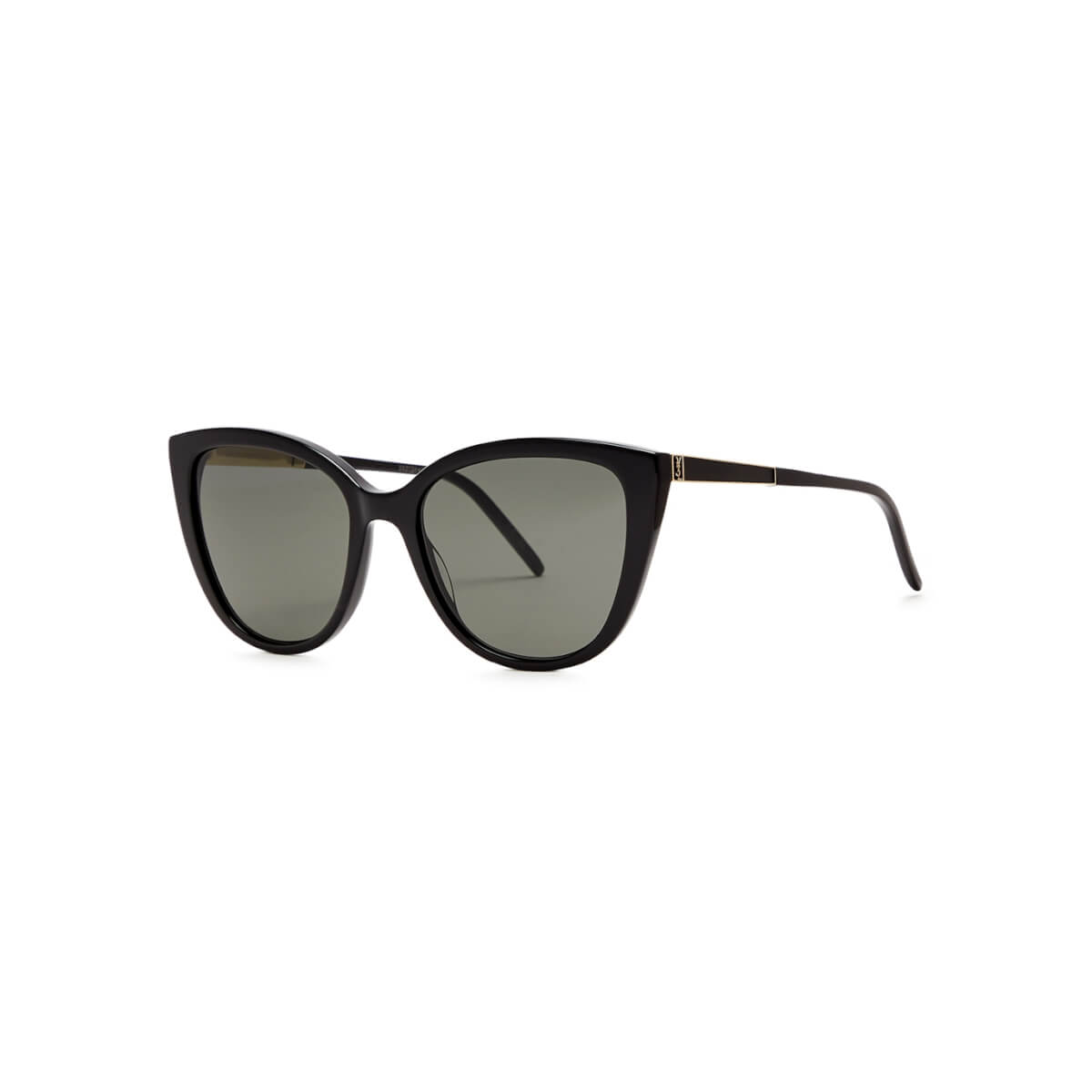 Saint Laurent Oversized Cat-eye Sunglasses - Black