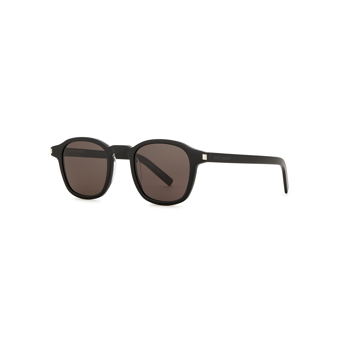 Saint Laurent Round-frame Sunglasses, Sunglasses, Black Lenses
