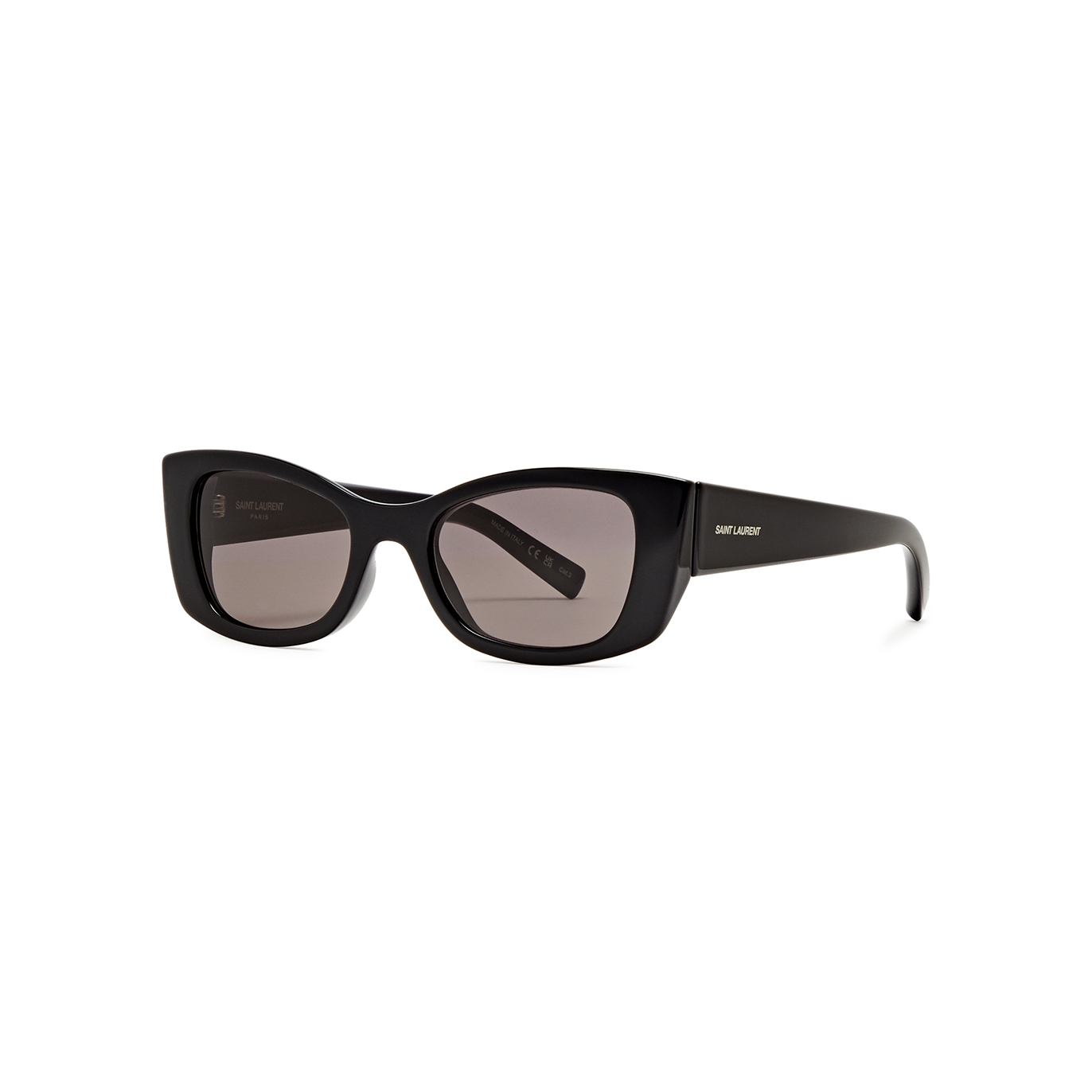 Saint Laurent SL593 Cat-eye Sunglasses - Black