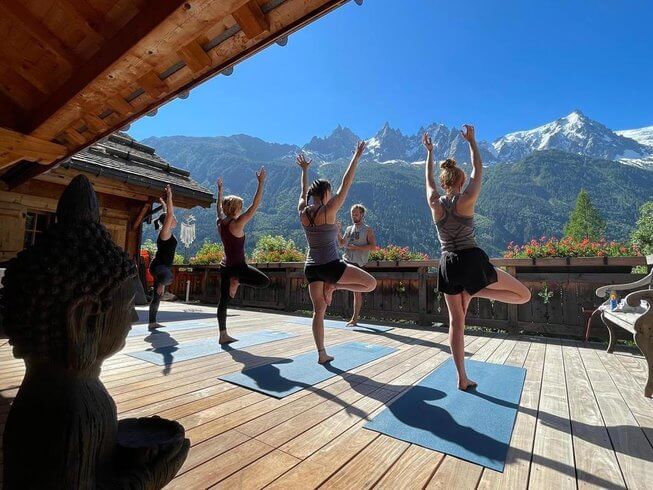 4 Day Yoga Holiday and Coliving in Chamonix