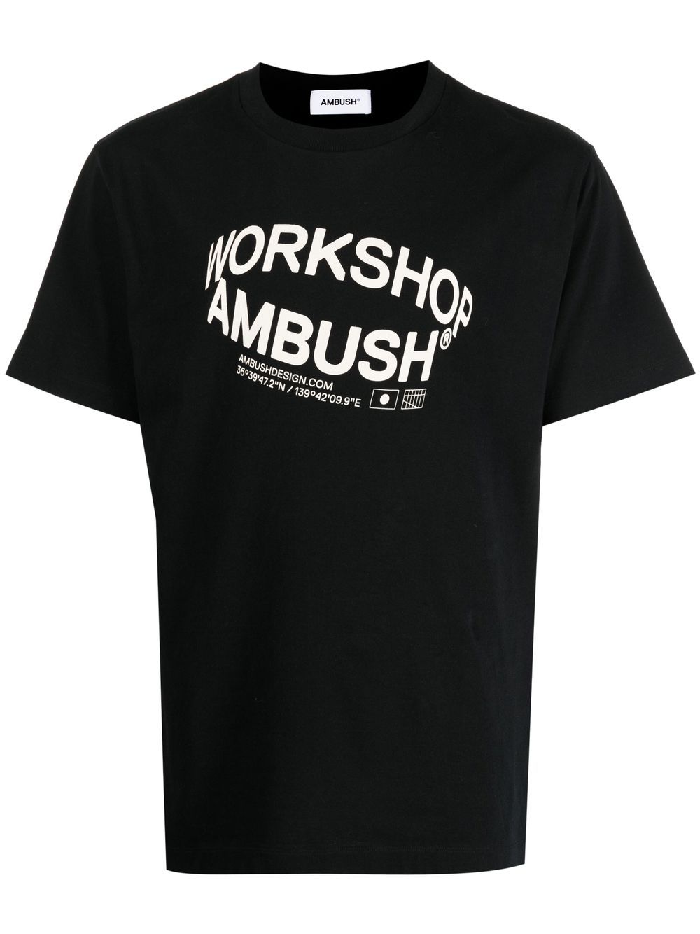 AMBUSH- Logo Cotton T-shirt