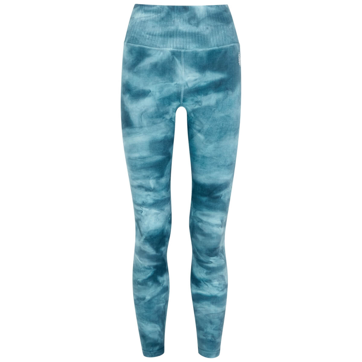 Free People Movement Good Karma Tie-dyed Stretch-jersey Leggings - Blue - M/L