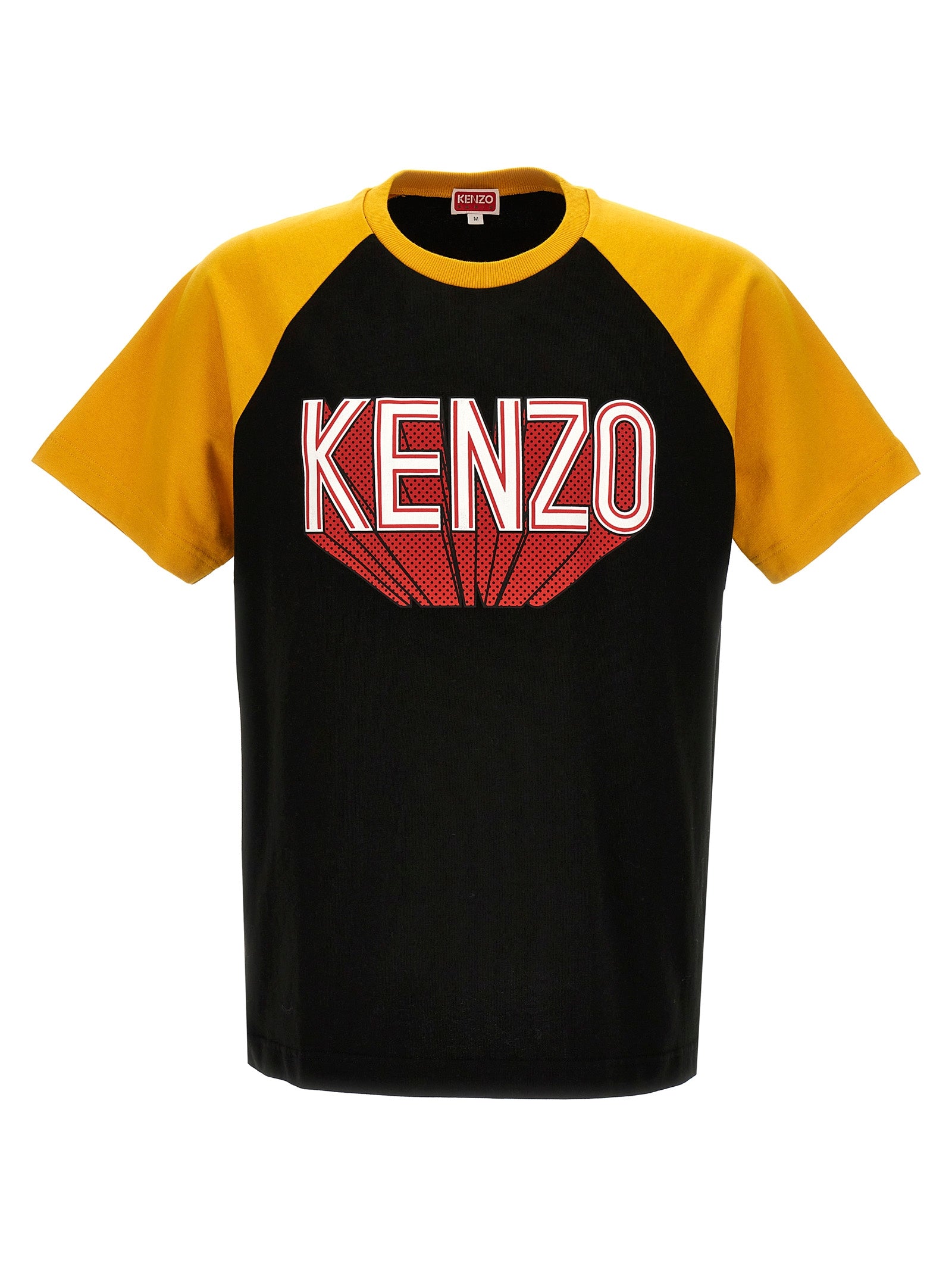 Kenzo-Kenzo Raglan 3d T Shirt Multicolor-Uomo