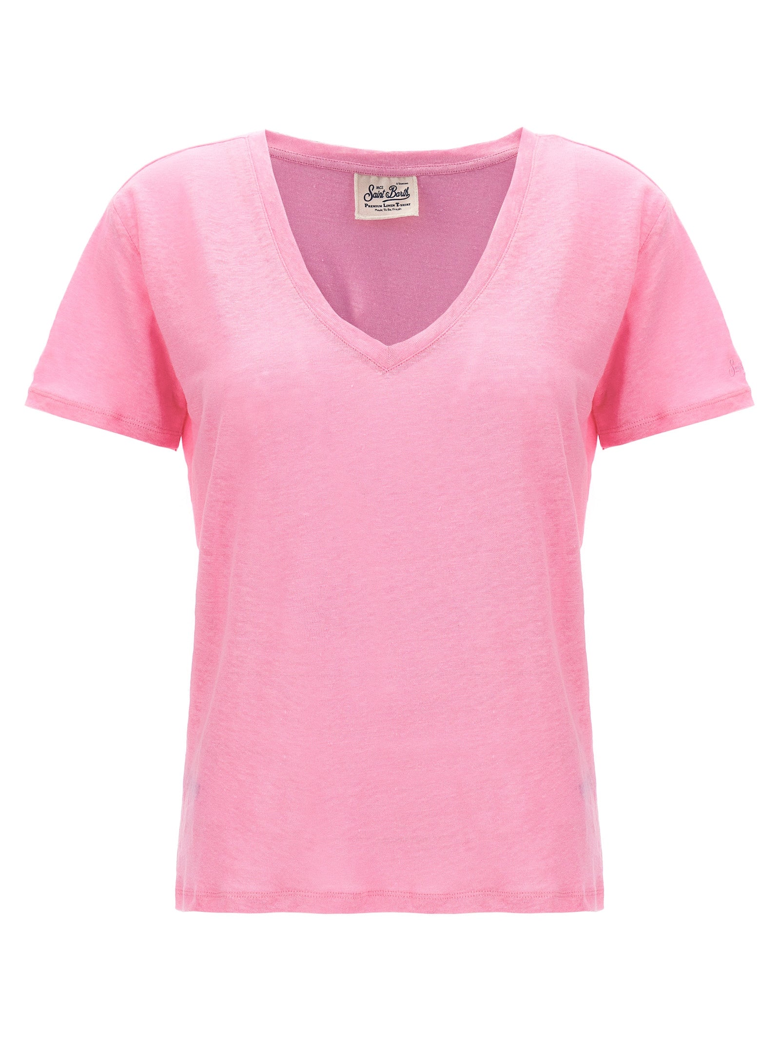 Mc2 Saint Barth-El Distinta T Shirt Rosa-Donna
