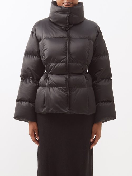 Moncler - Coua Hooded Down Coat - Womens - Black
